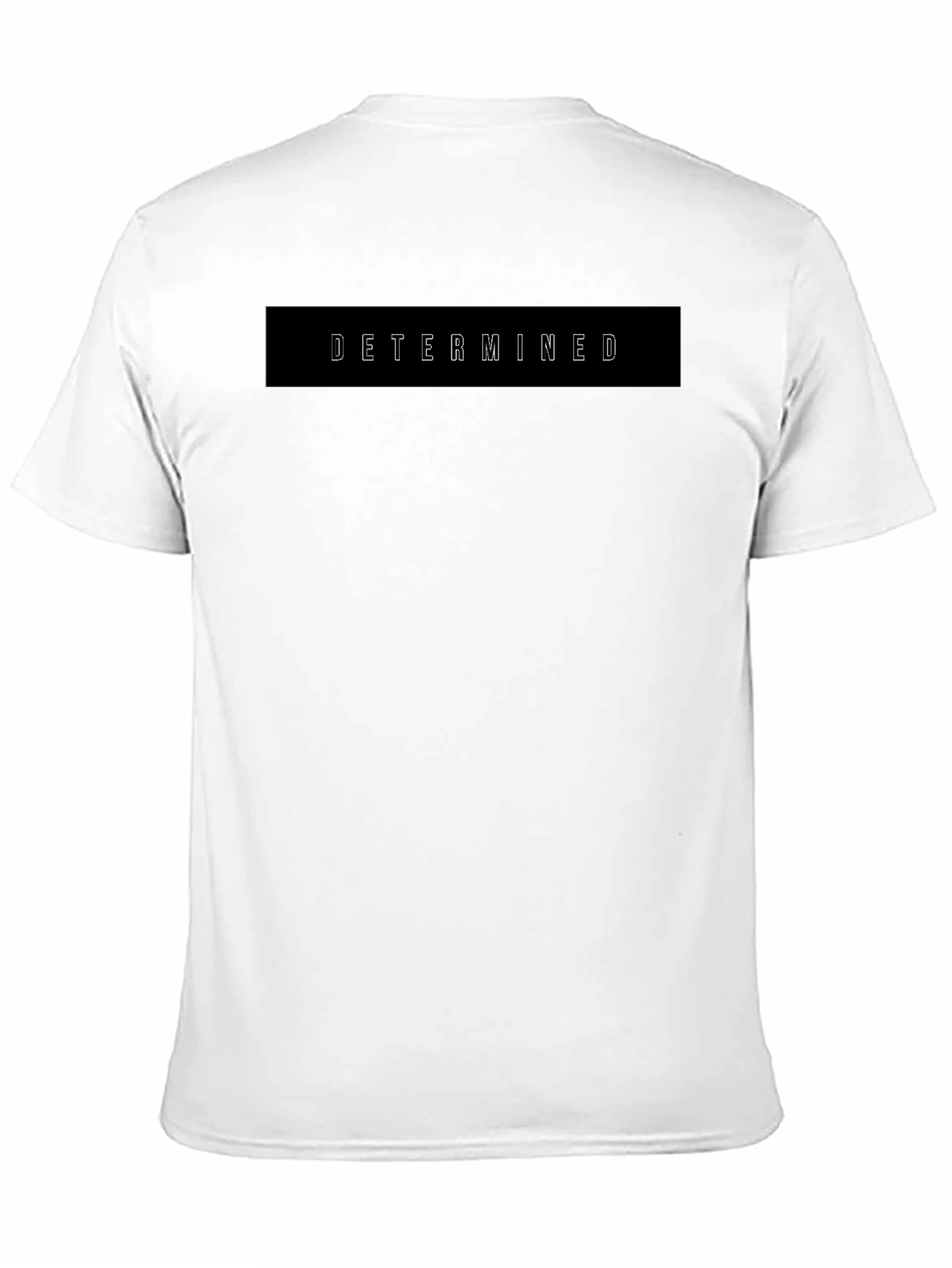 Determined Graphic Black T-Shirt