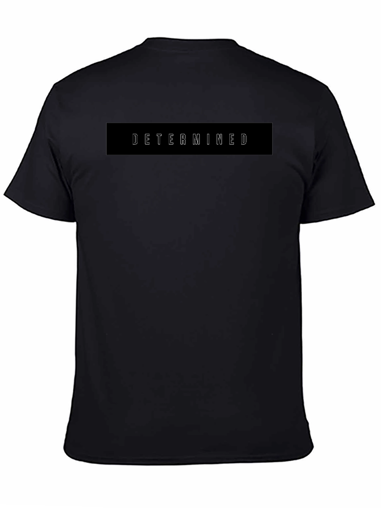 Determined Graphic Black T-Shirt
