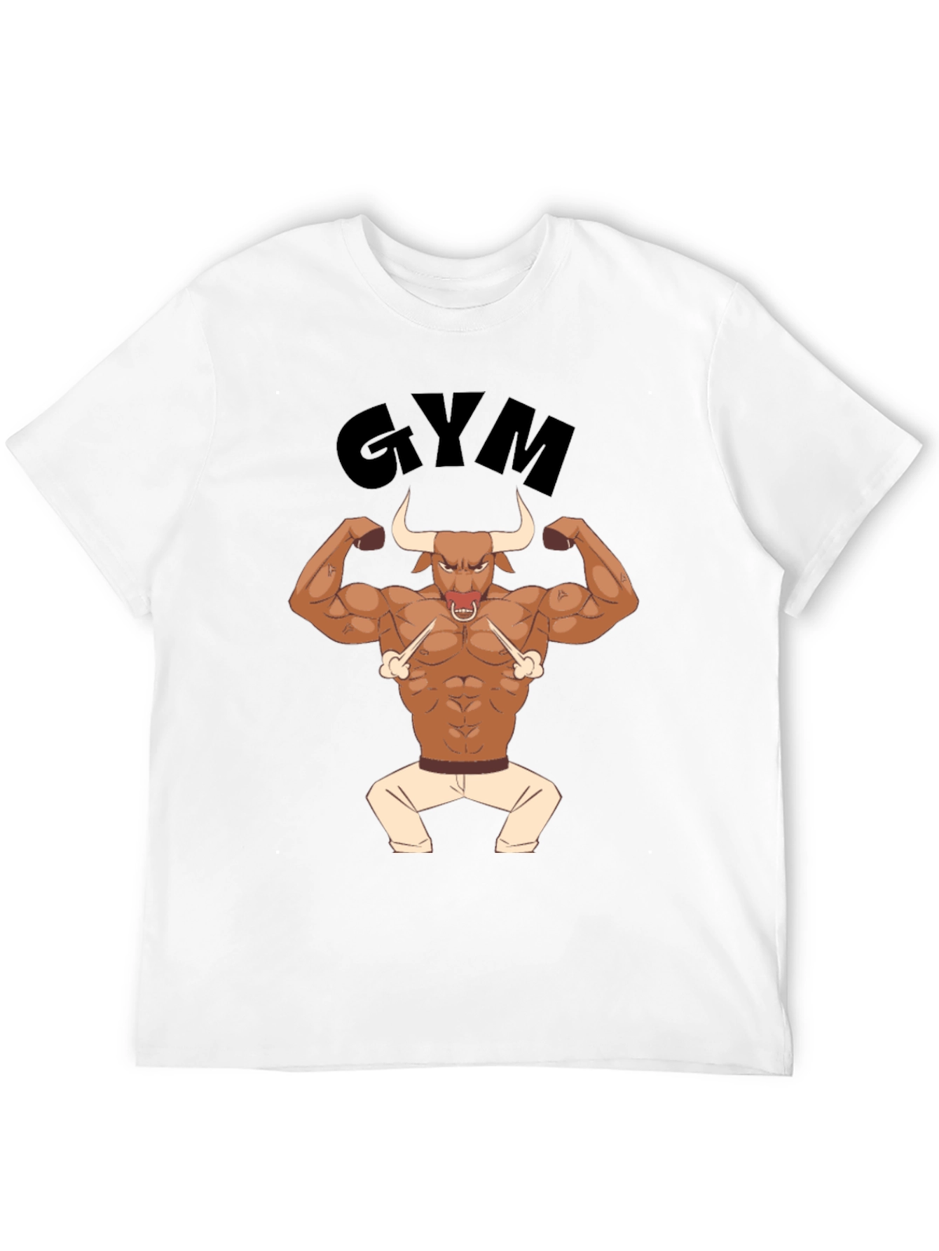 Gym Bull T-Shirt - Workout Motivation
