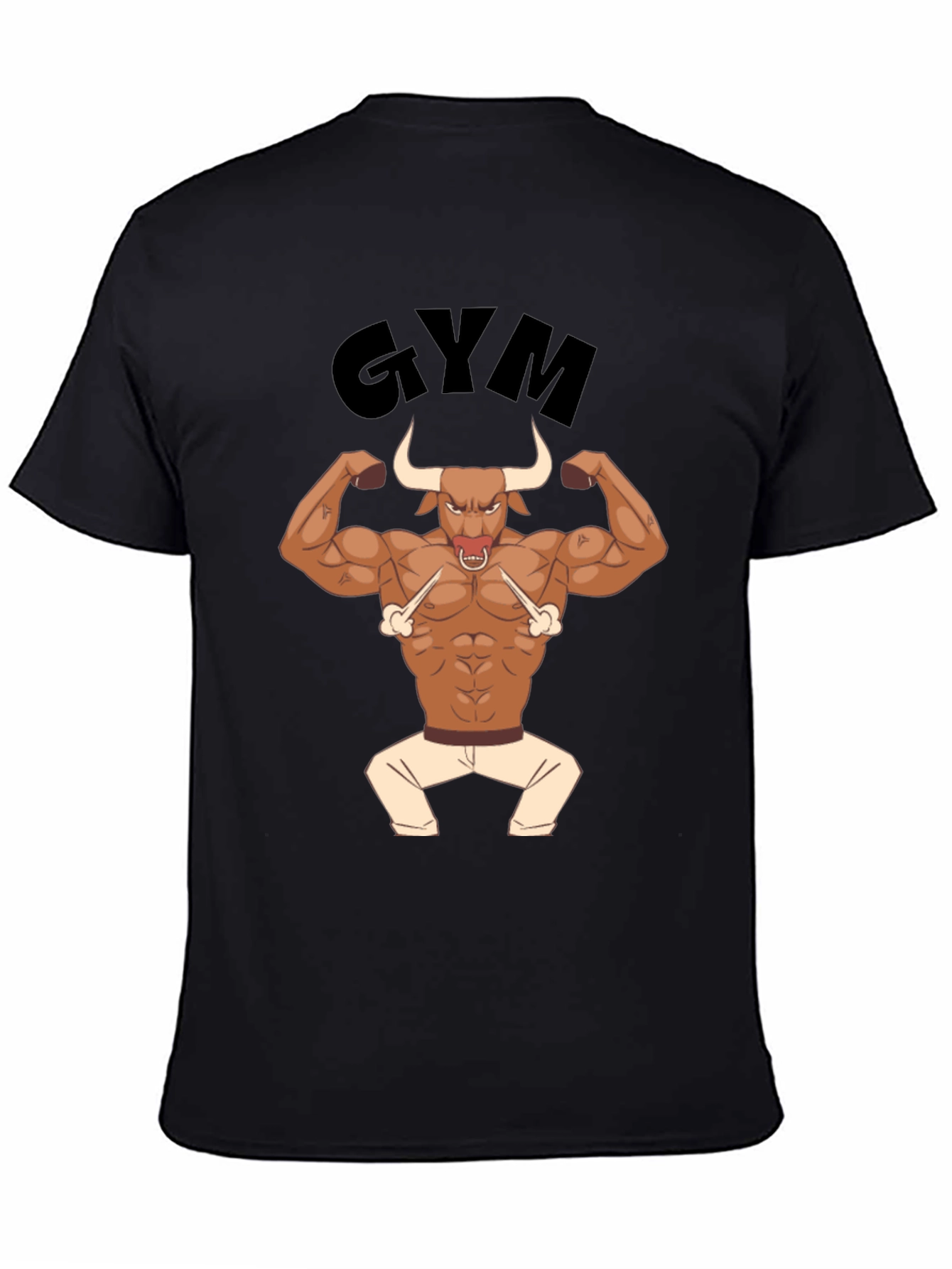 Gym Bull T-Shirt - Workout Motivation