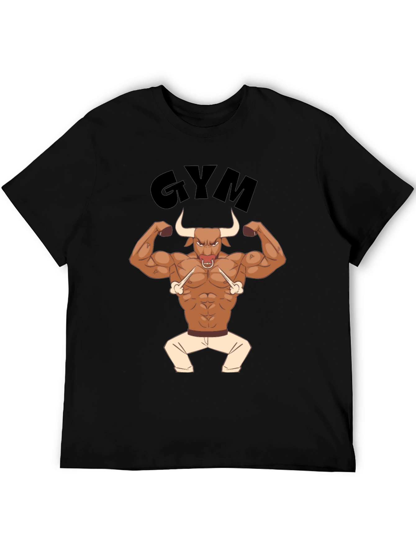 Gym Bull T-Shirt - Workout Motivation