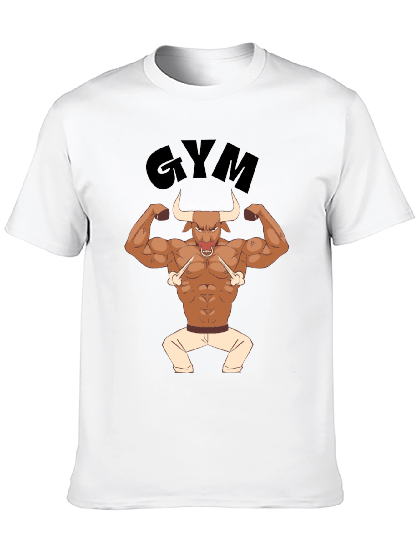 Gym Bull T-Shirt - Workout Motivation