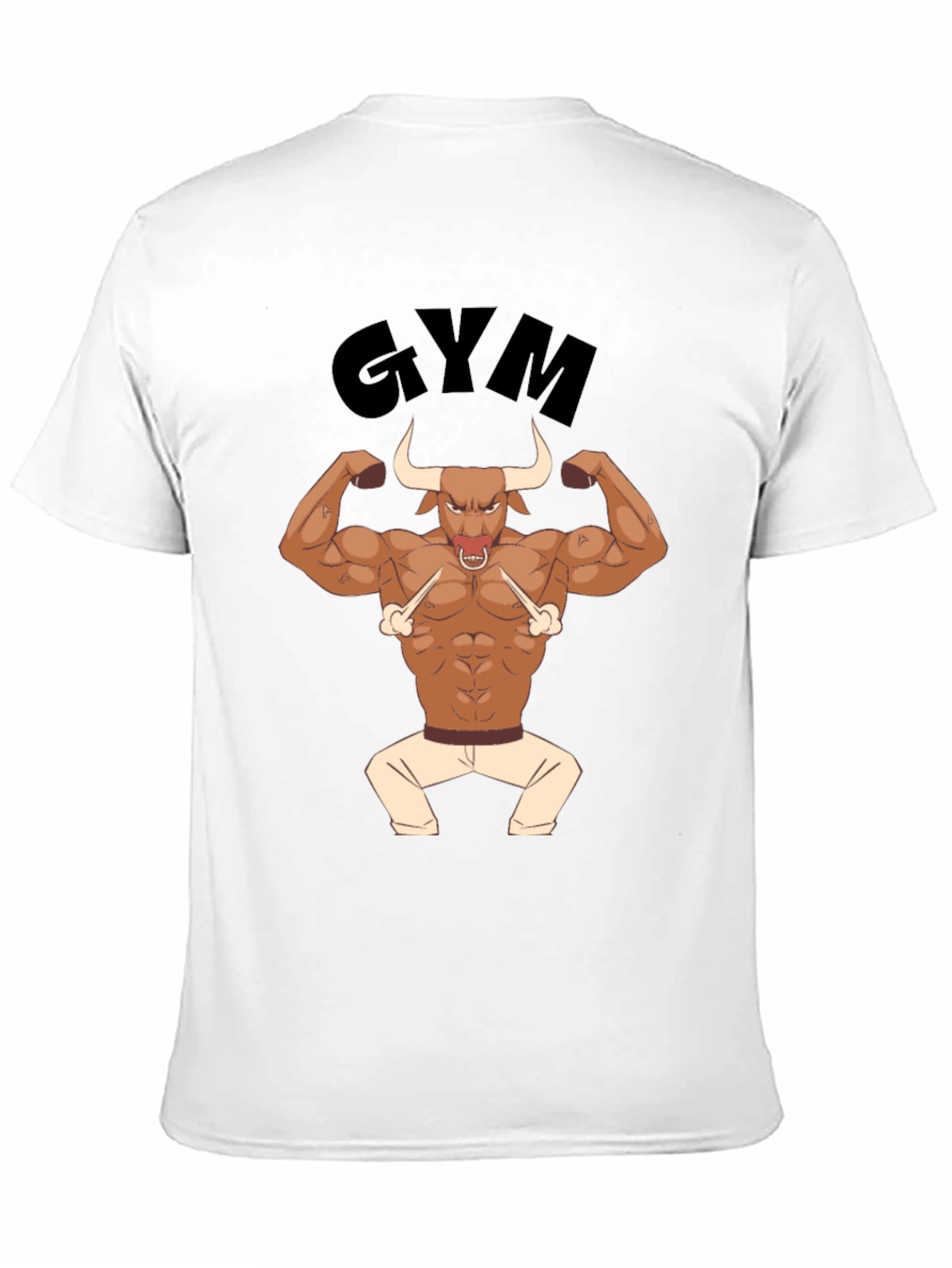 Gym Bull T-Shirt - Workout Motivation