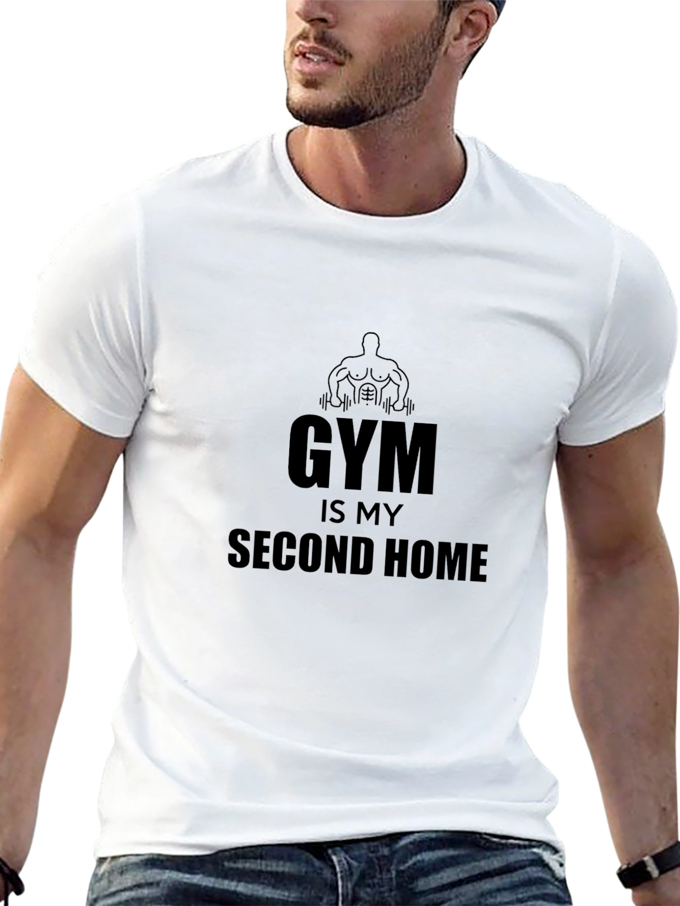 Gym Is My Second Home T-Shirt