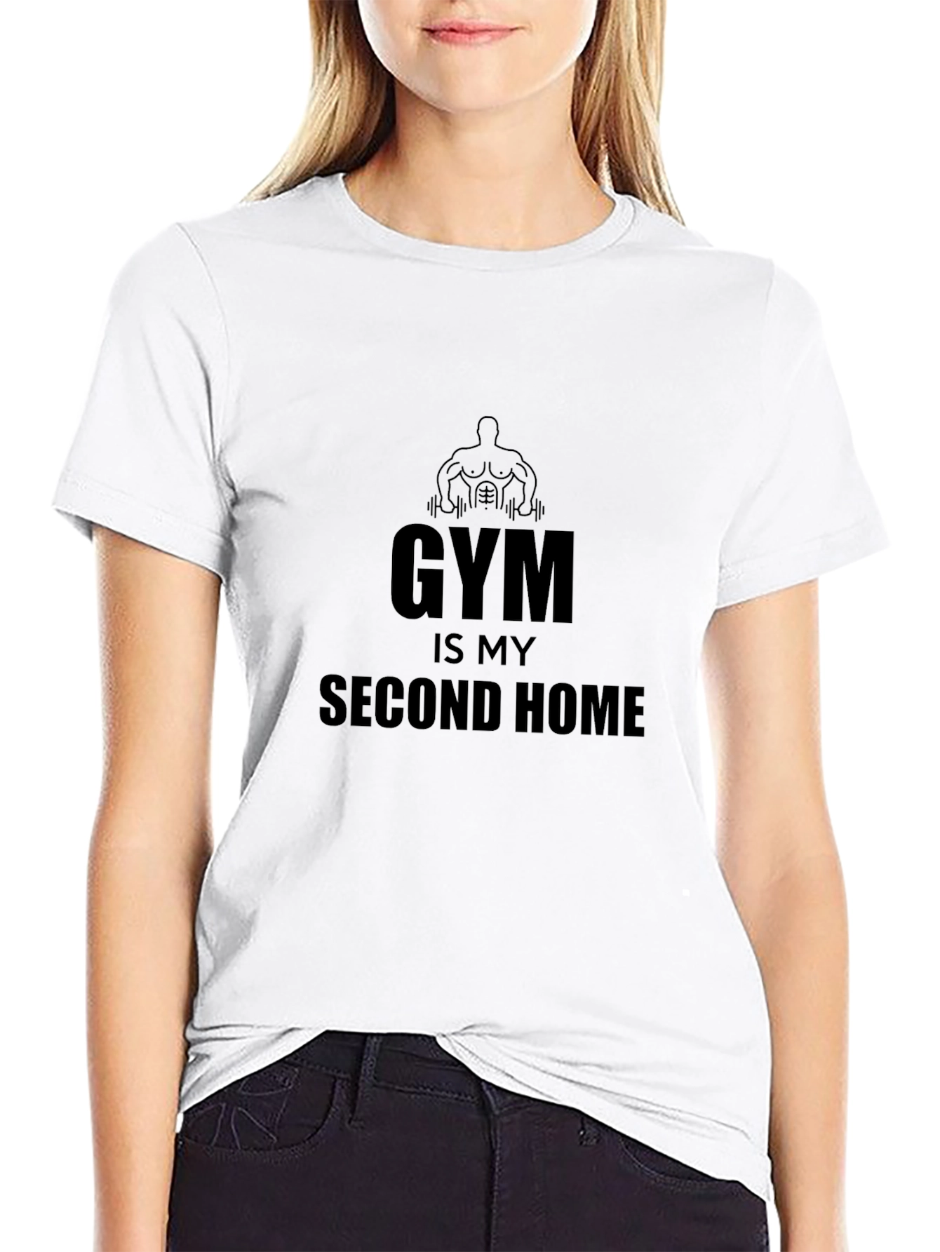 Gym Is My Second Home T-Shirt