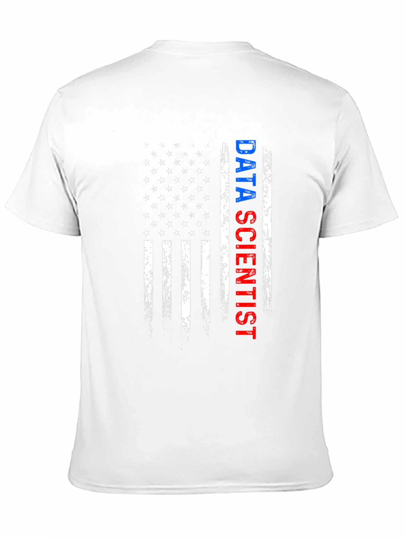 Data Scientist American Flag T-Shirt