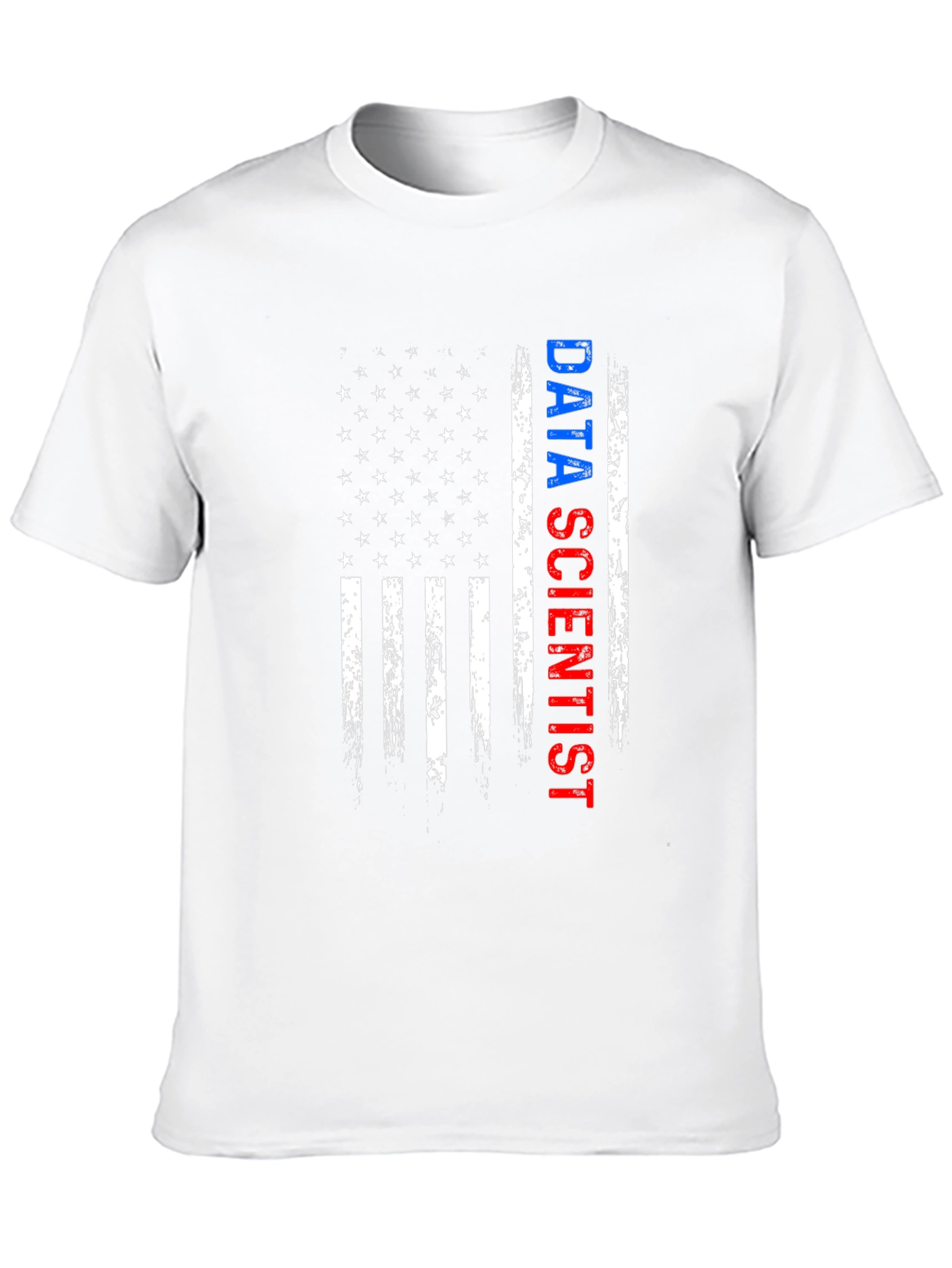 Data Scientist American Flag T-Shirt