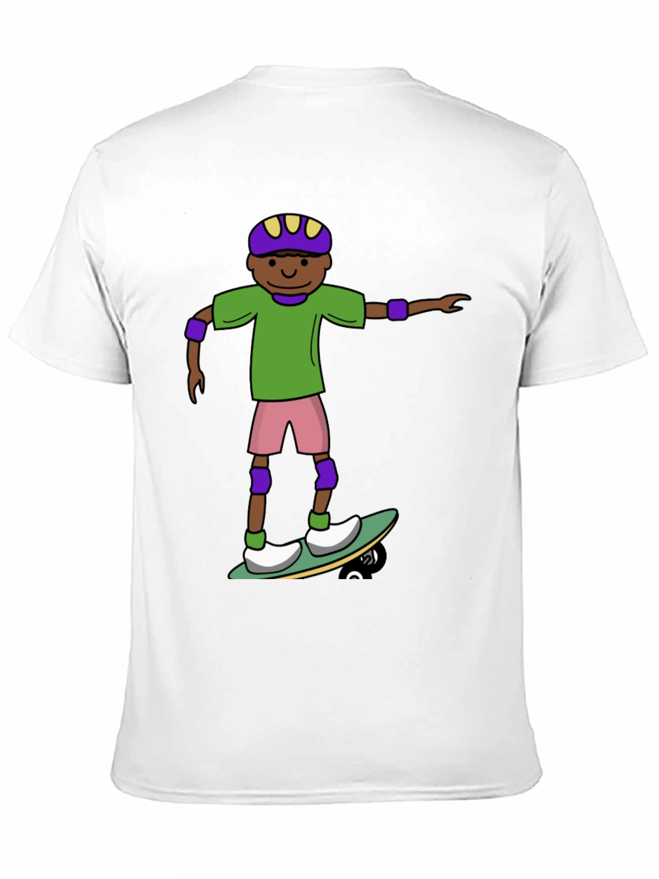 Skater Dude T-Shirt - Fun Graphic Tee