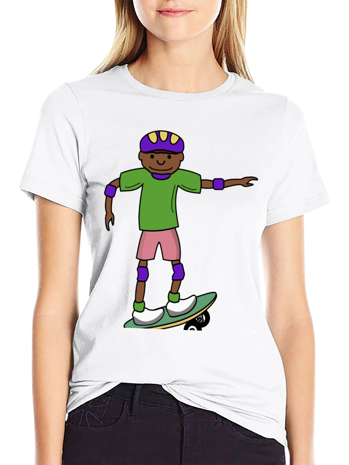 Skater Dude T-Shirt - Fun Graphic Tee