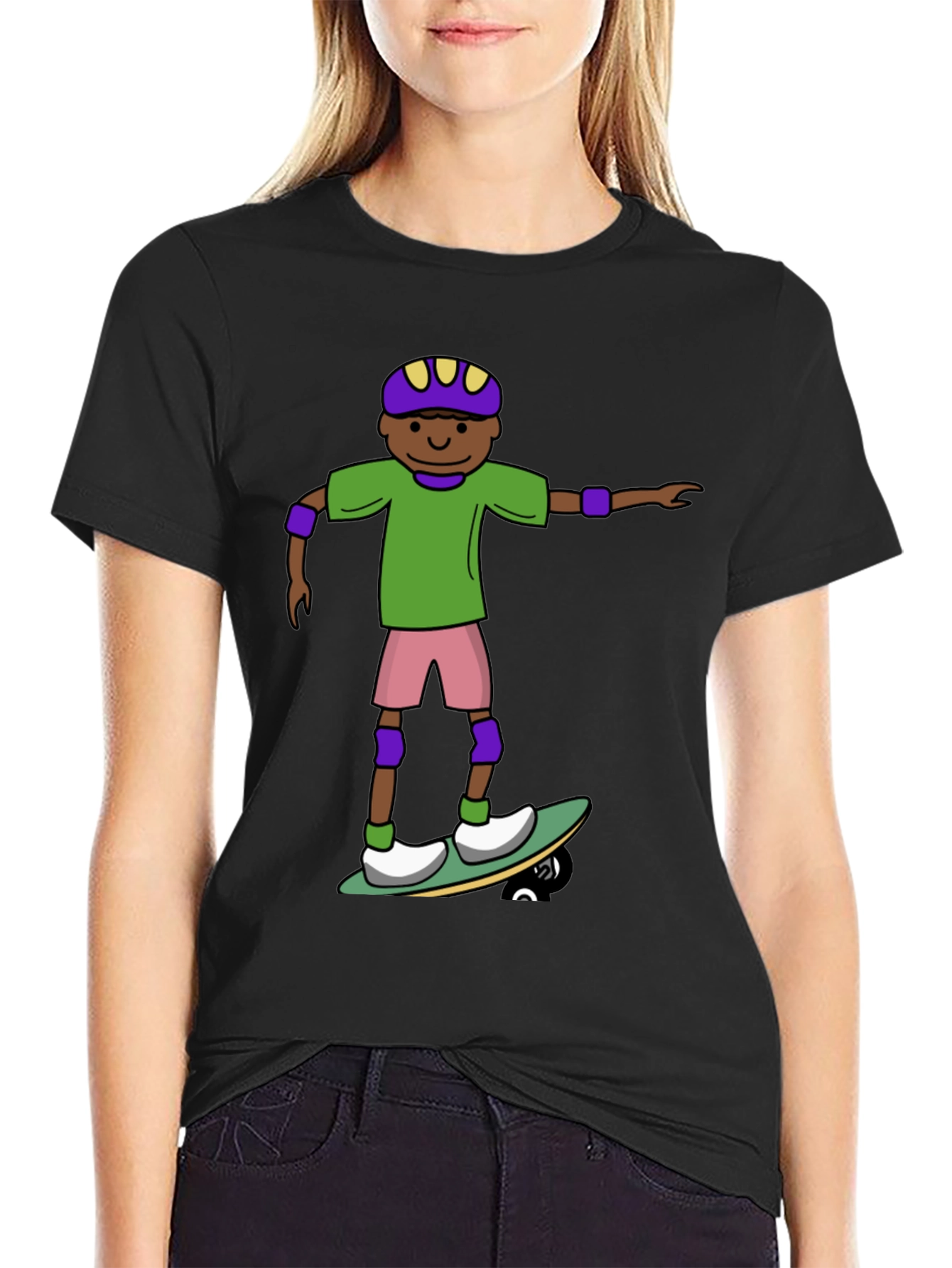 Skater Dude T-Shirt - Fun Graphic Tee