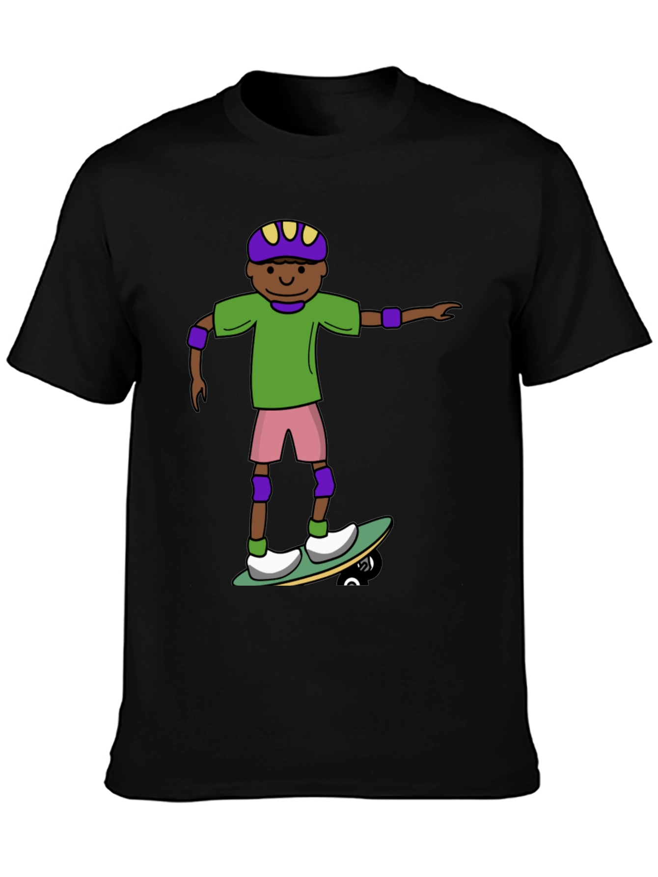 Skater Dude T-Shirt - Fun Graphic Tee