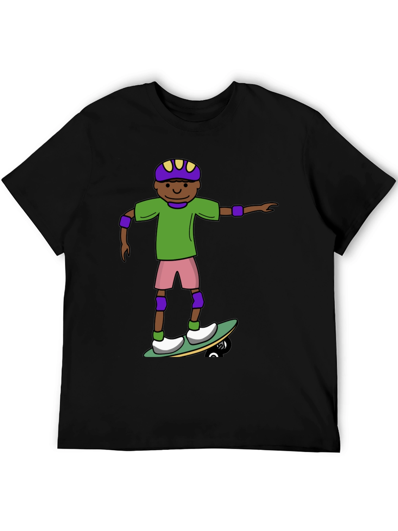 Skater Dude T-Shirt - Fun Graphic Tee