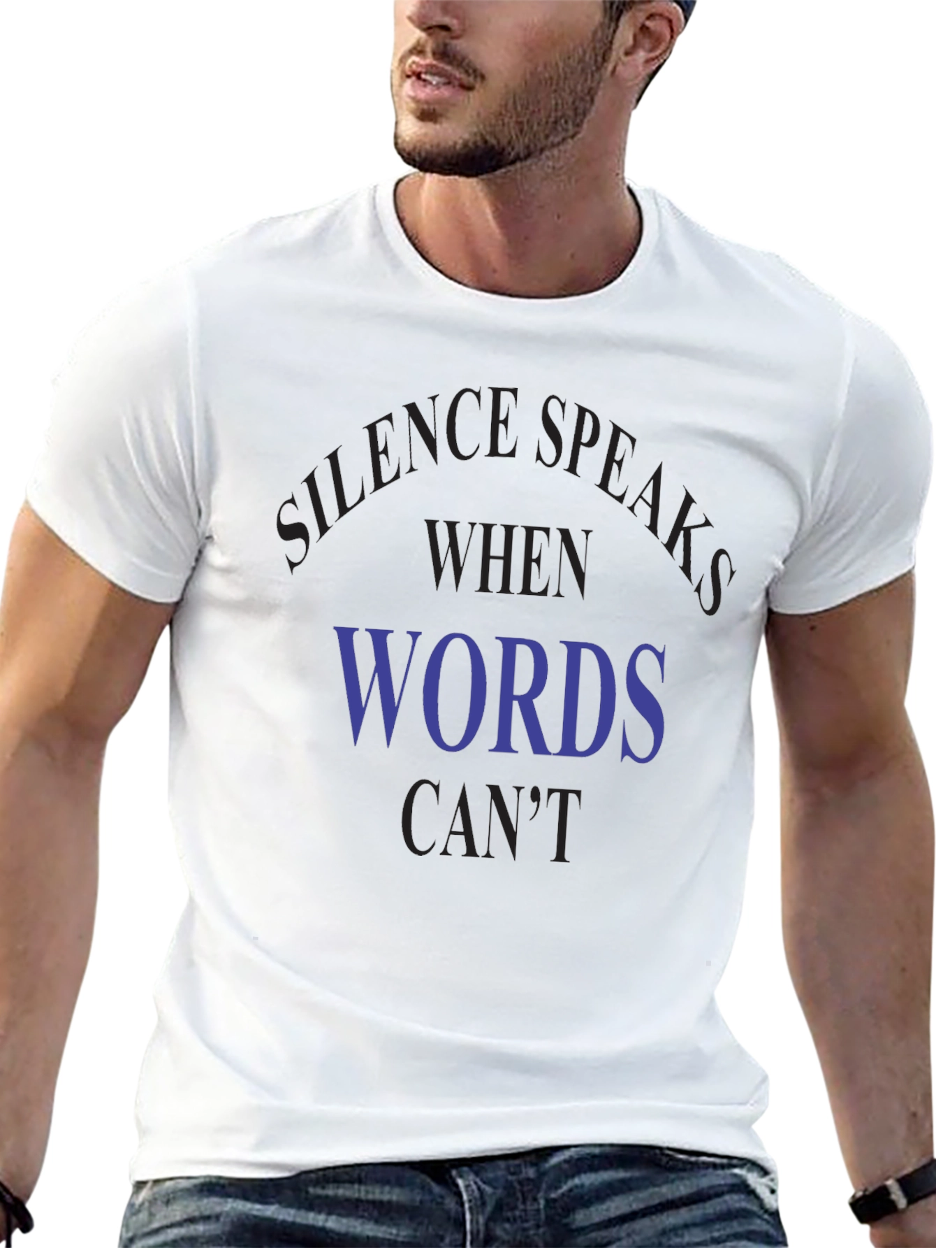 Silence Speaks T-Shirt - Express Yourself Without Words