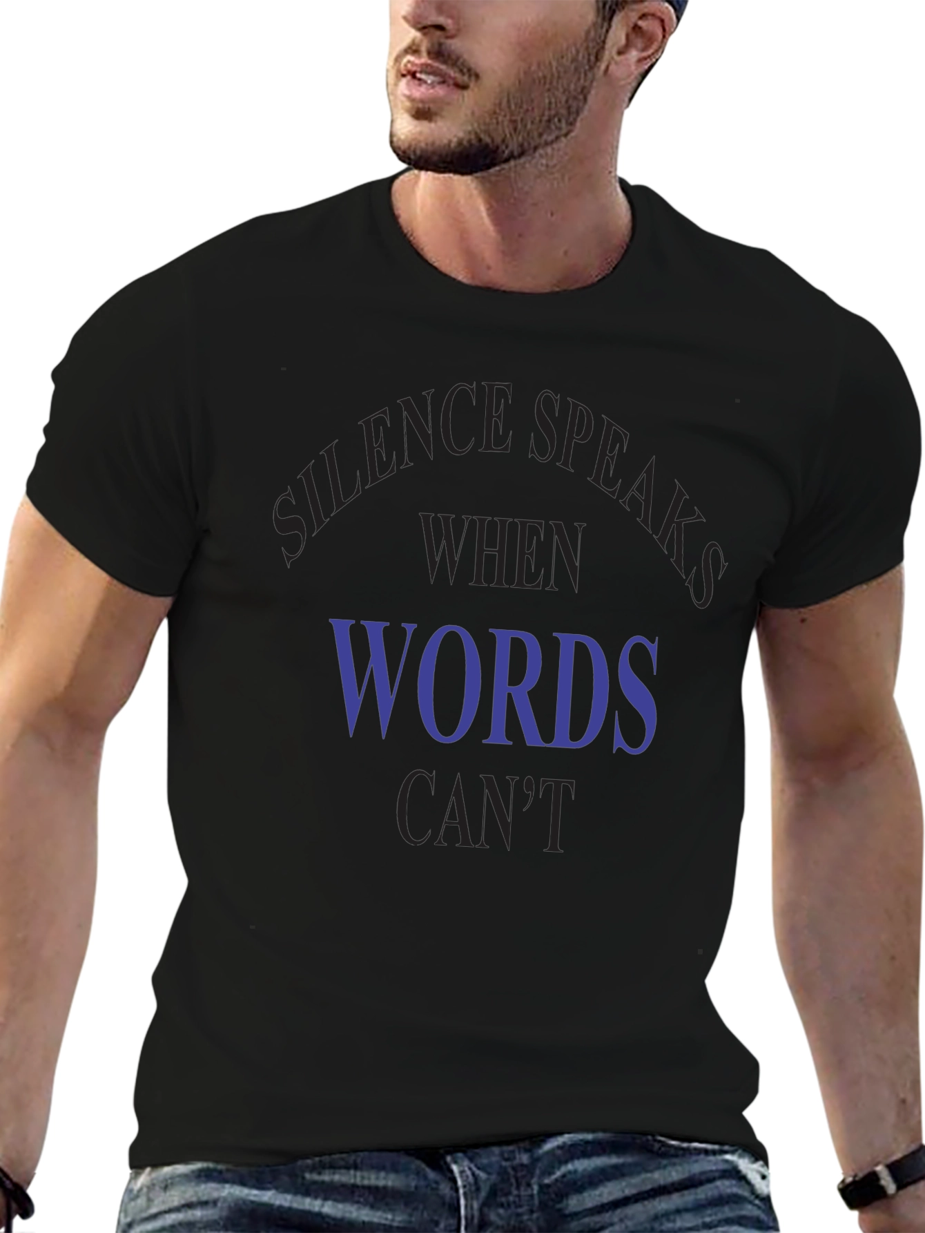 Silence Speaks T-Shirt - Express Yourself Without Words