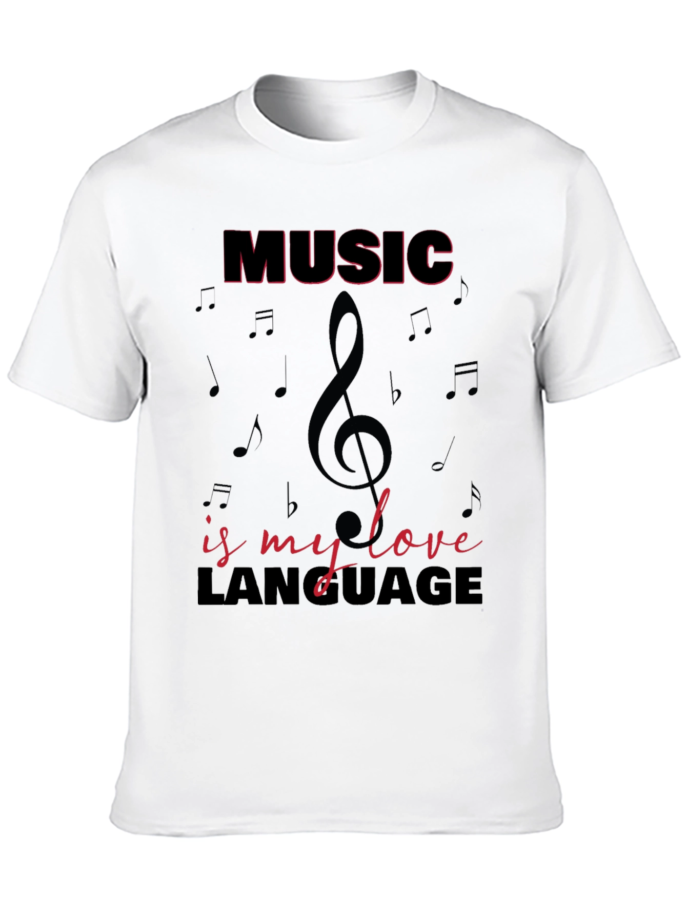 Music is my Love Language Graphic Tee