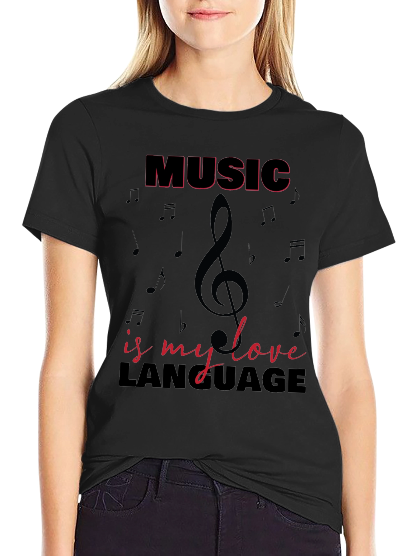 Music is my Love Language Graphic Tee