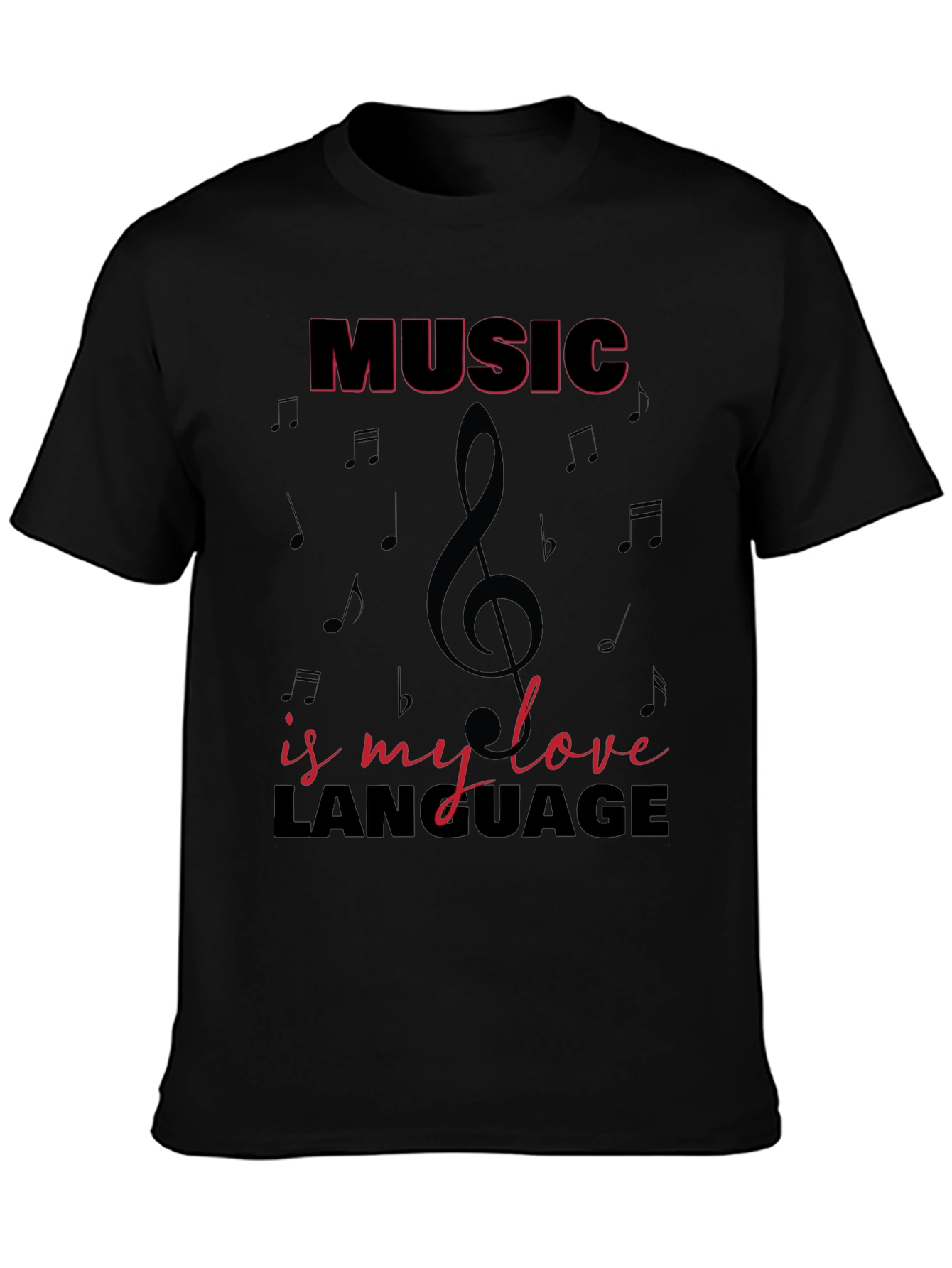 Music is my Love Language Graphic Tee