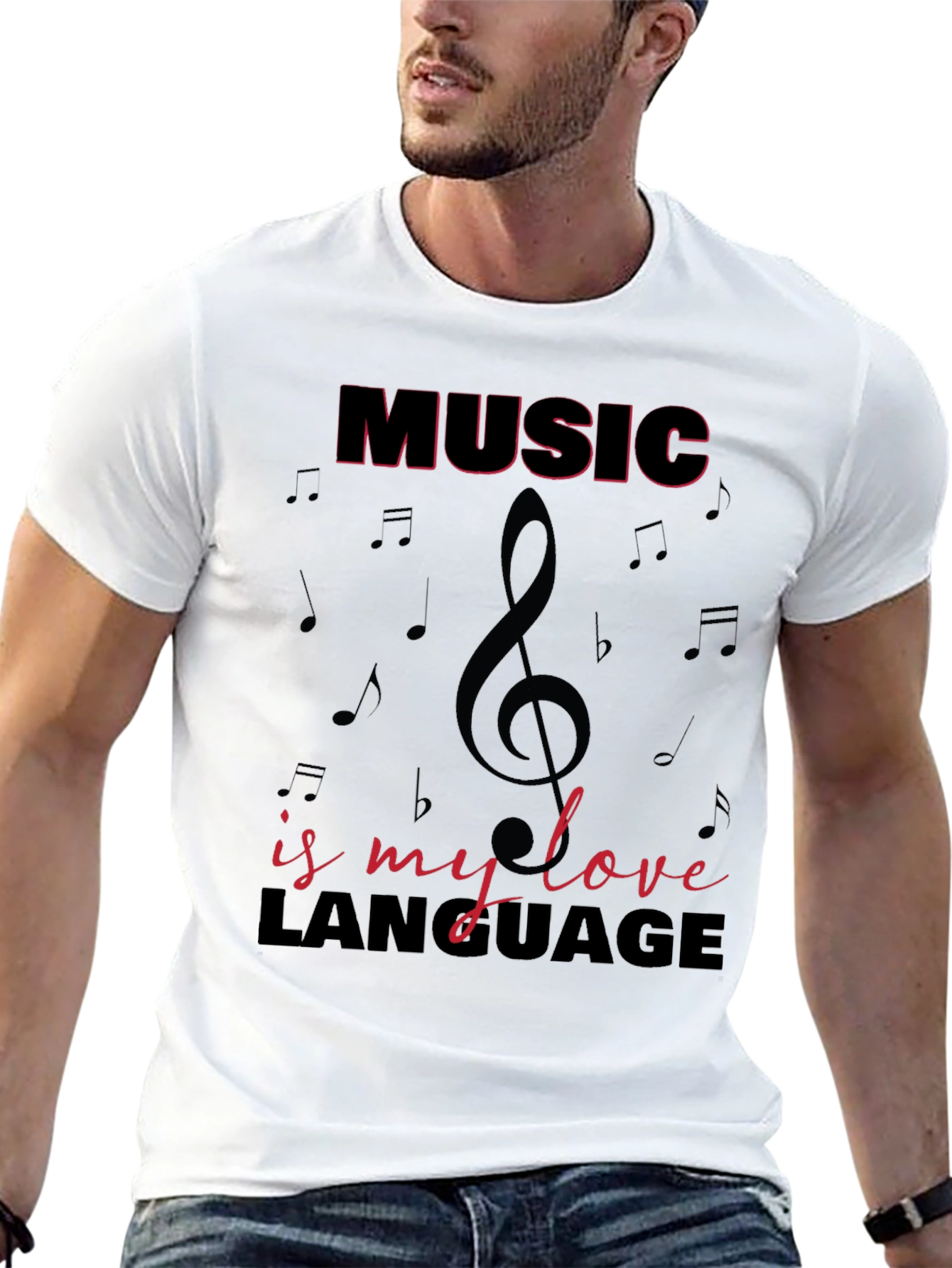 Music is my Love Language Graphic Tee
