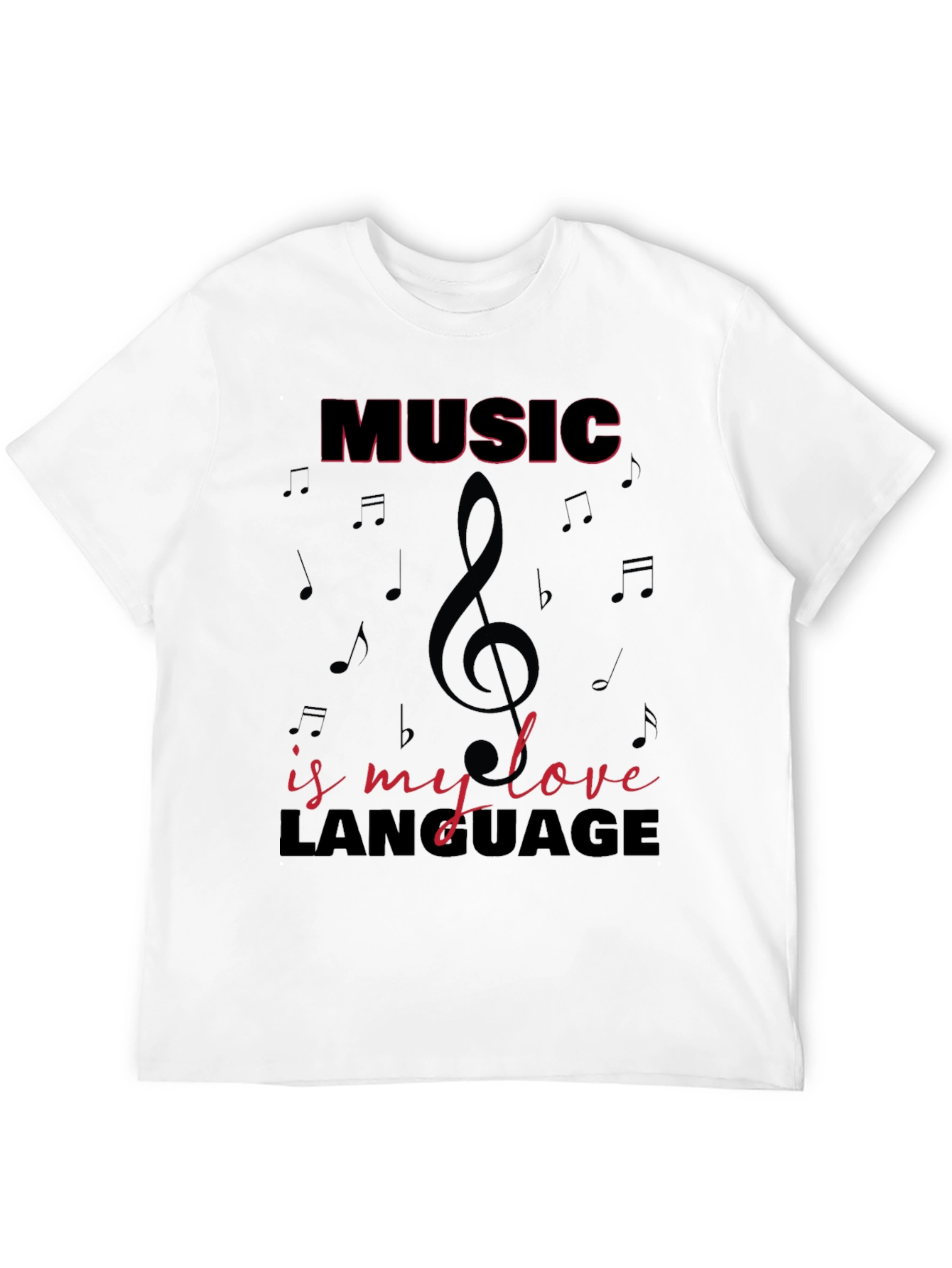 Music is my Love Language Graphic Tee