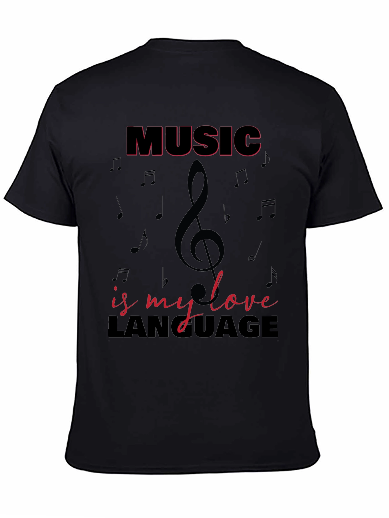 Music is my Love Language Graphic Tee