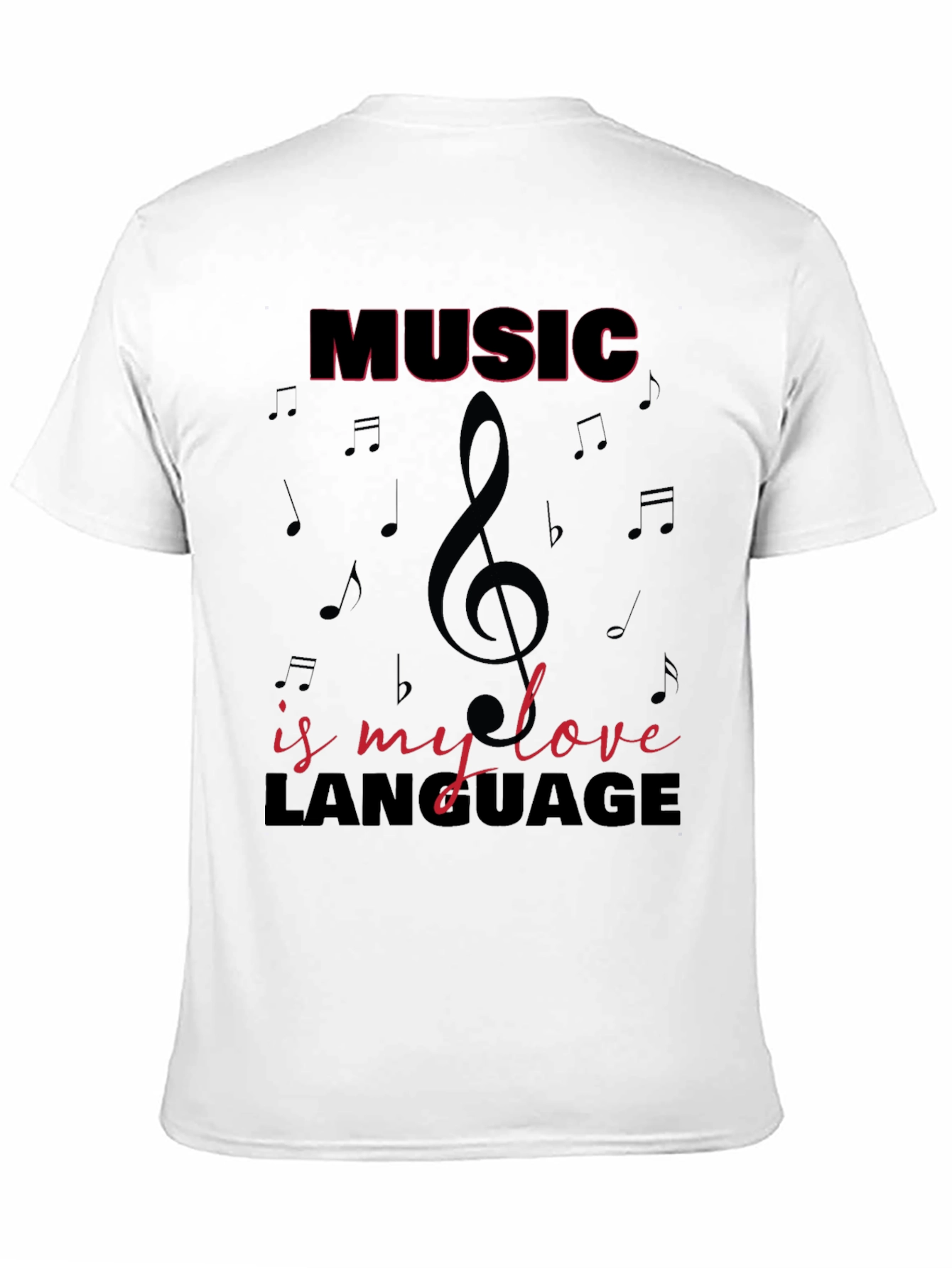Music is my Love Language Graphic Tee