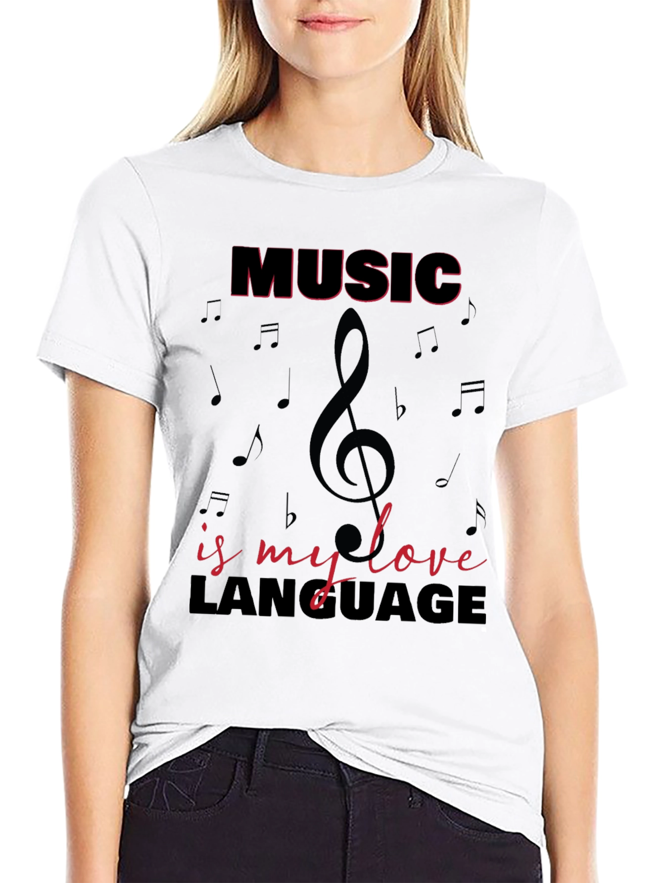 Music is my Love Language Graphic Tee