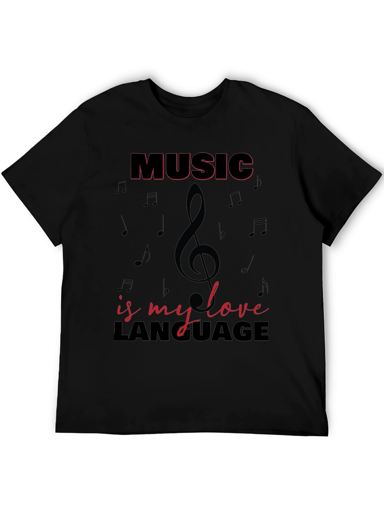 Music is my Love Language Graphic Tee