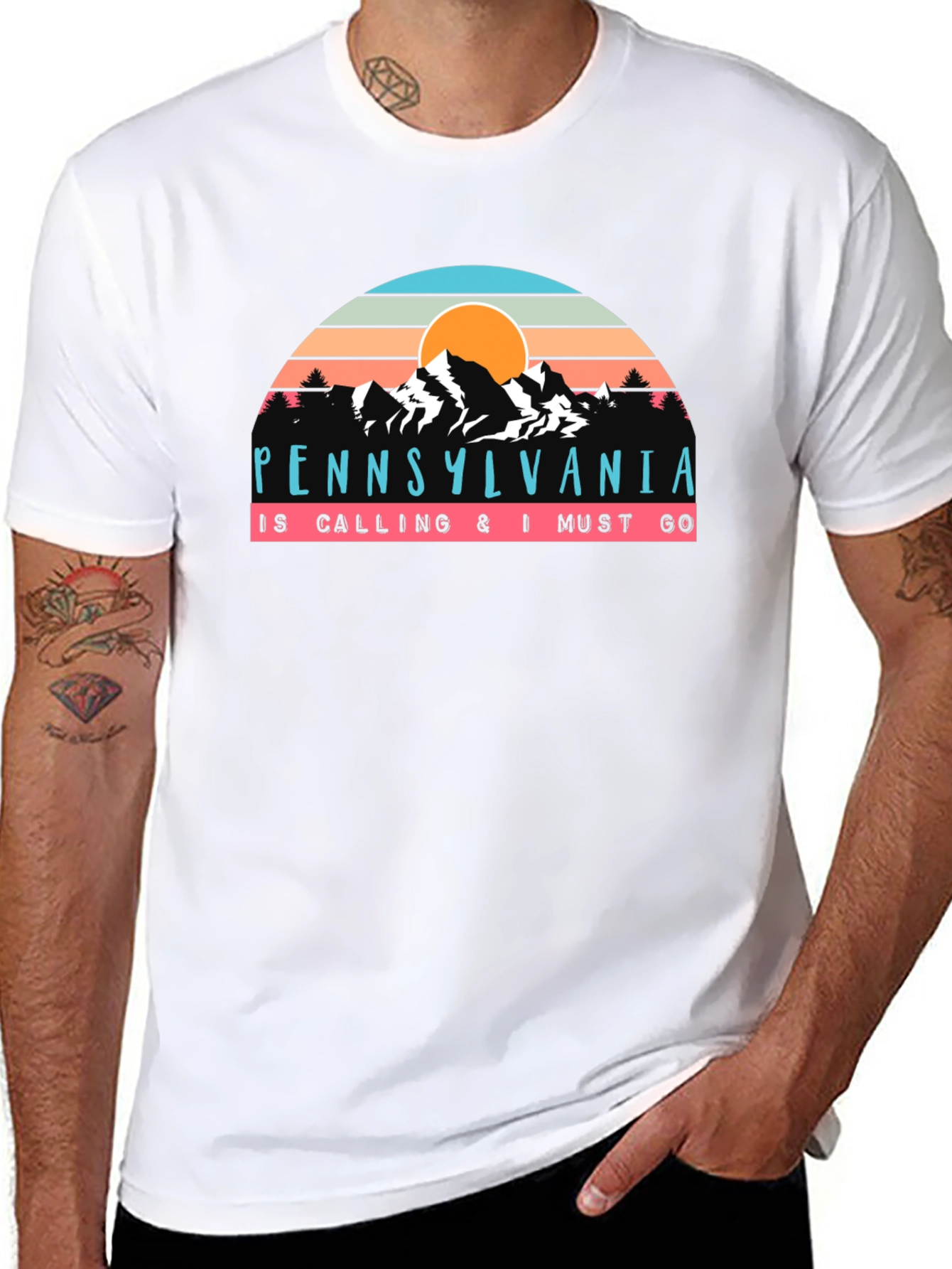Pennsylvania Calling Graphic Tee