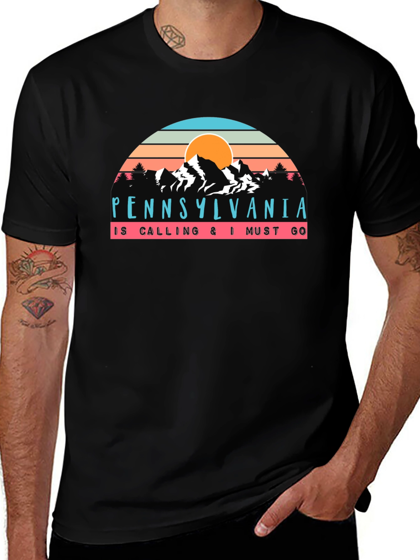 Pennsylvania Calling Graphic Tee
