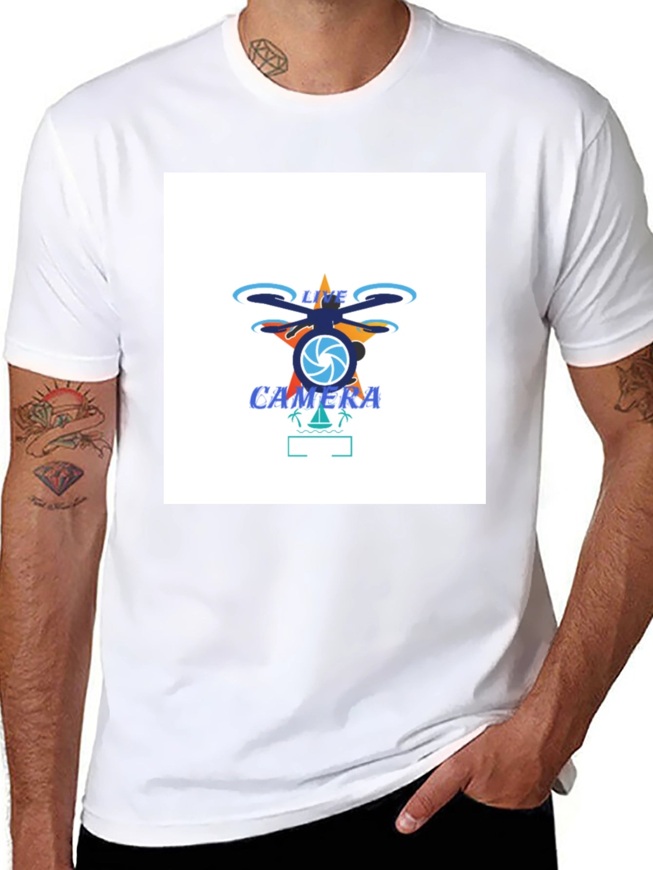 Live Camera Drone T-Shirt