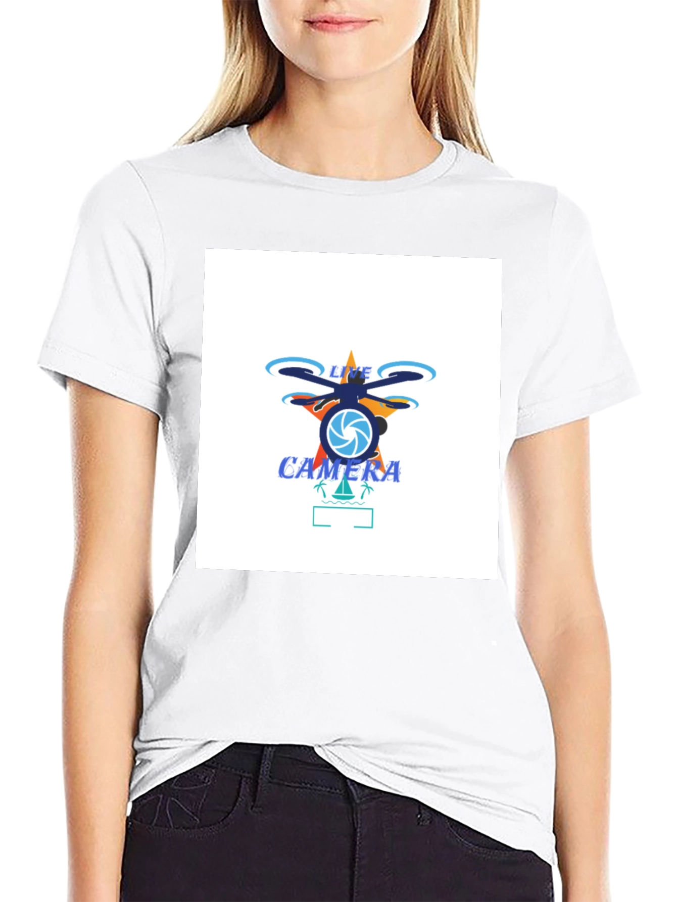 Live Camera Drone T-Shirt