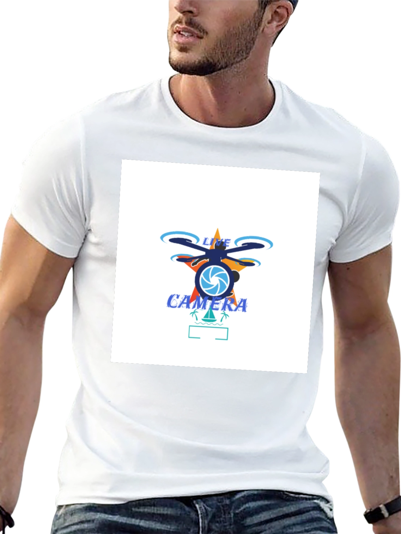 Live Camera Drone T-Shirt