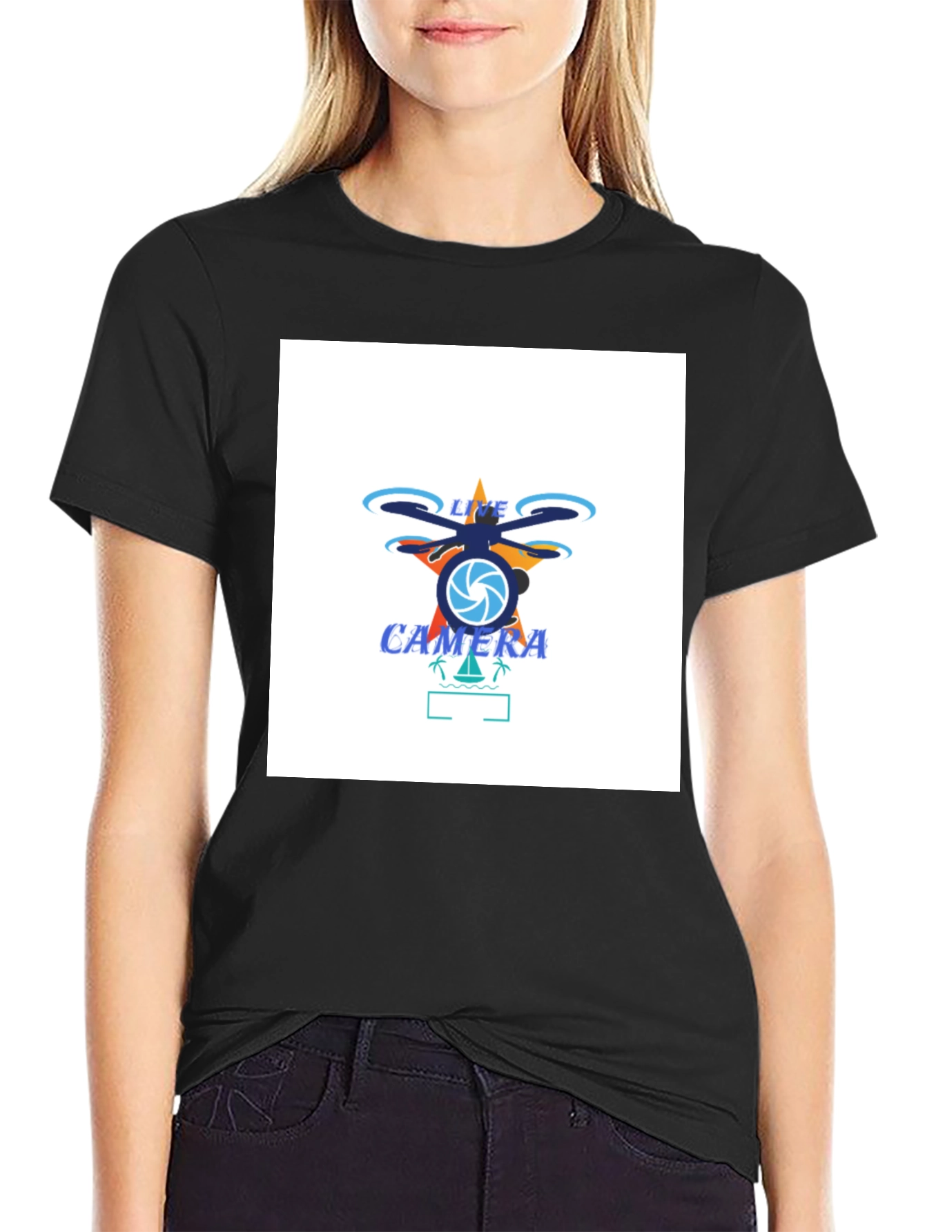 Live Camera Drone T-Shirt