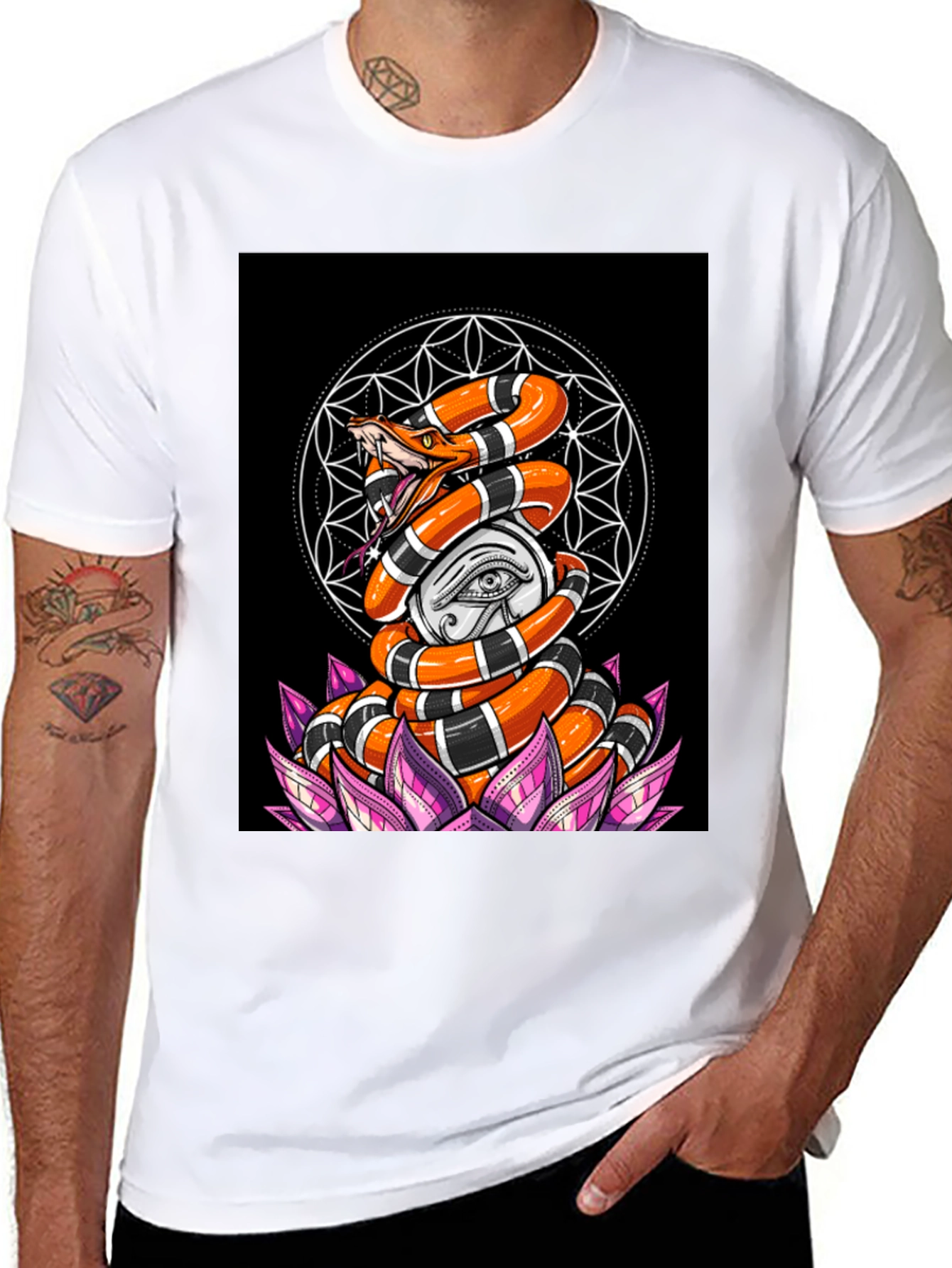 Eye of Ra Snake Lotus T-Shirt