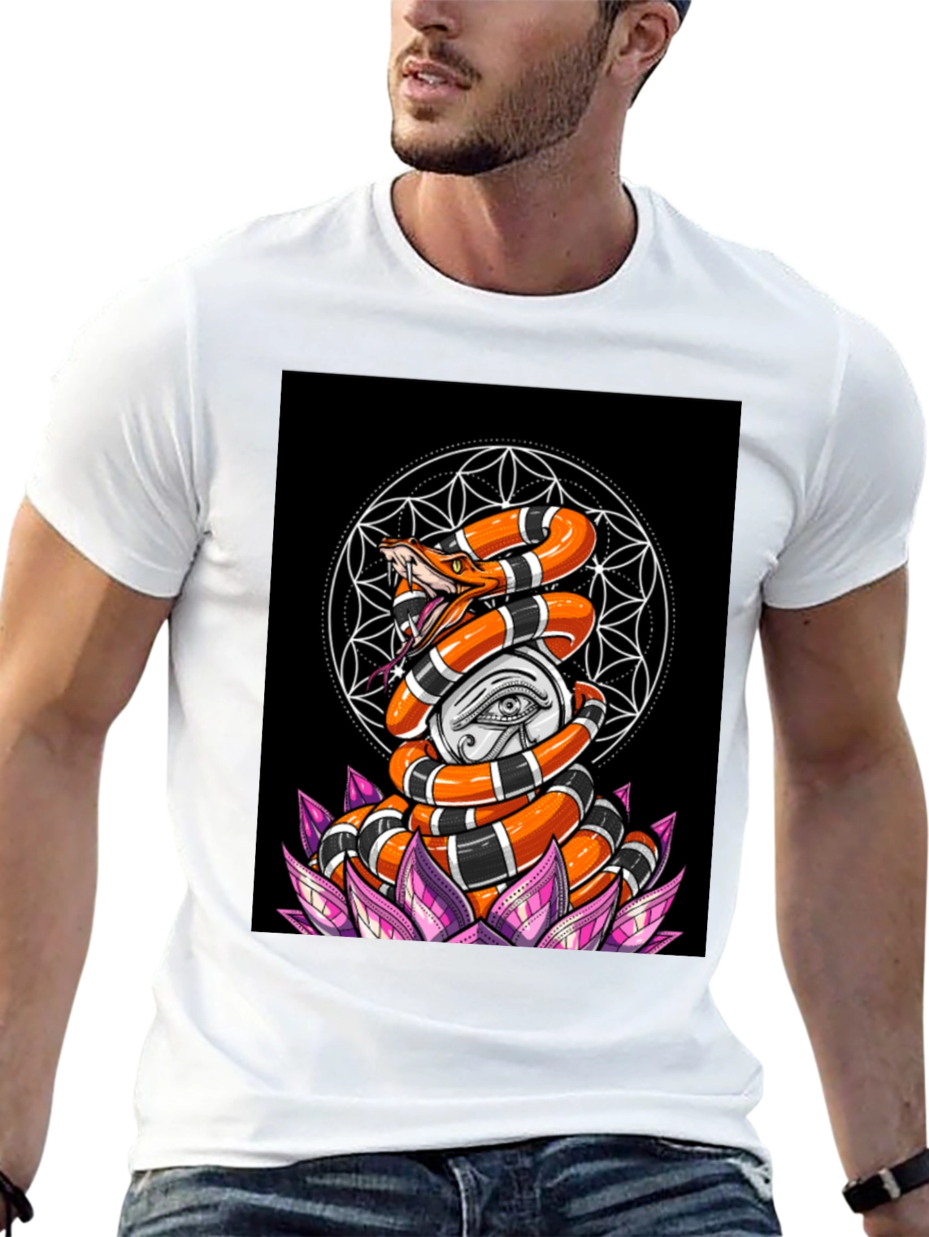 Eye of Ra Snake Lotus T-Shirt