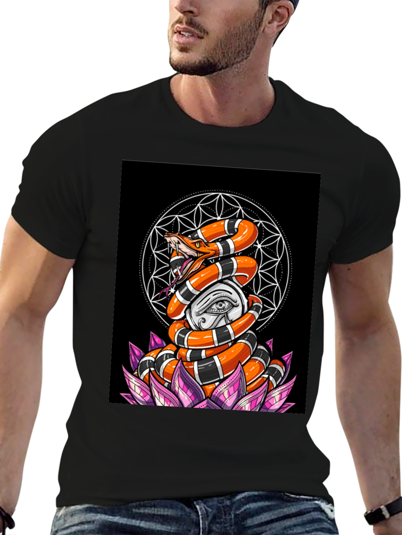 Eye of Ra Snake Lotus T-Shirt