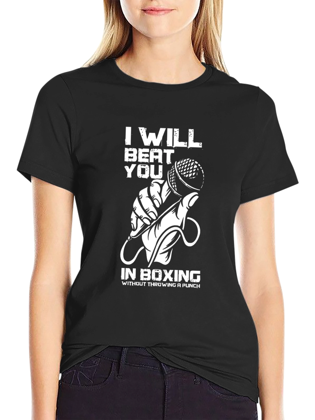 I Will Beat You in Boxing T-Shirt