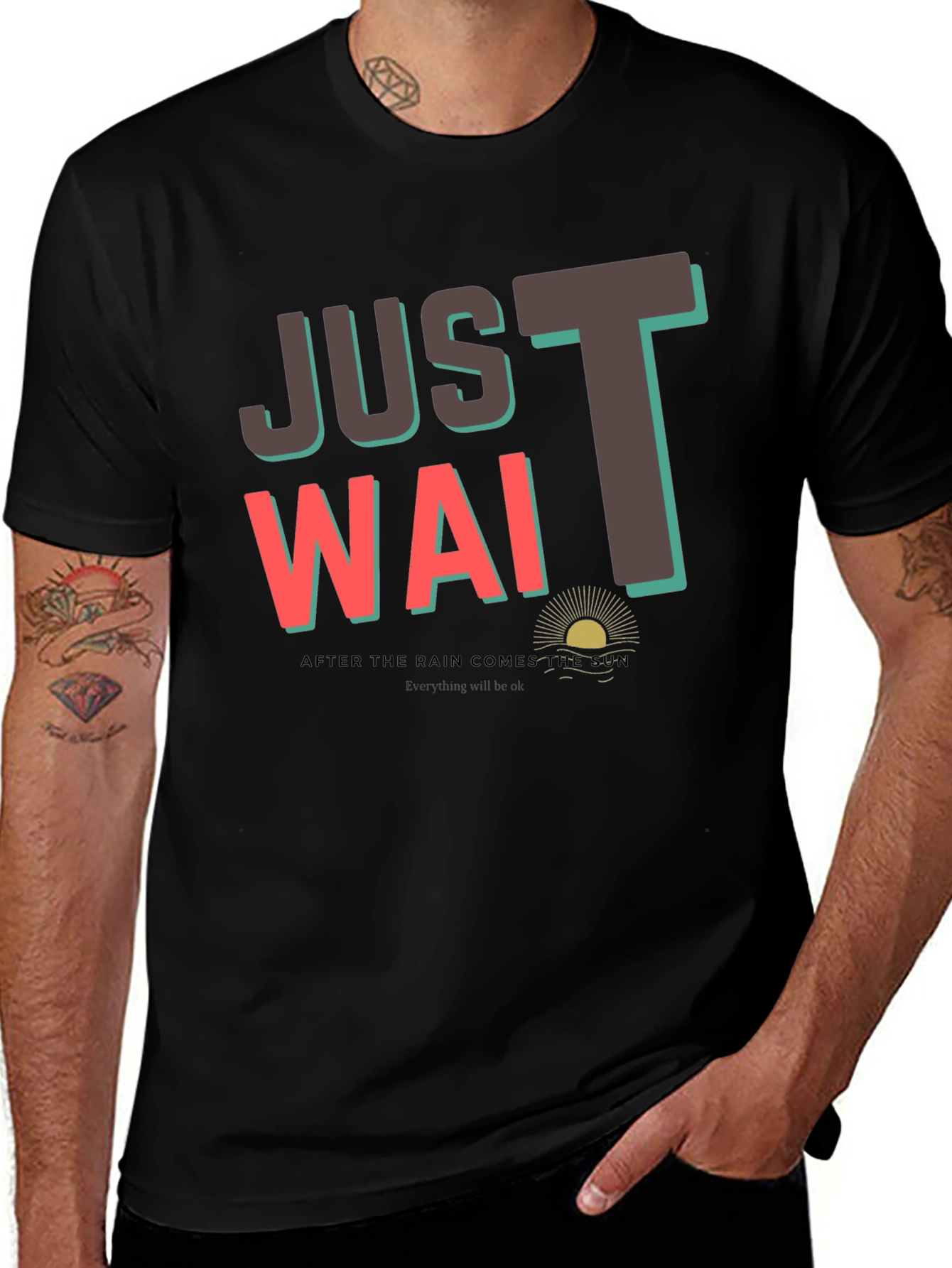 Just Wait T-Shirt - Graphic Tee