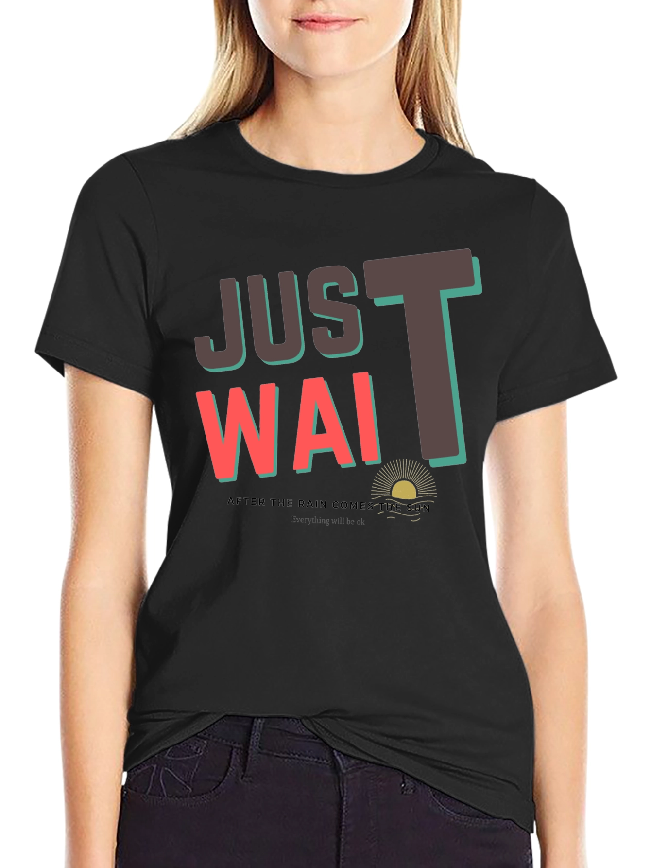 Just Wait T-Shirt - Graphic Tee