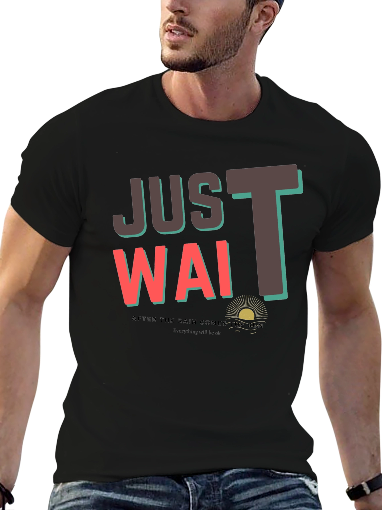 Just Wait T-Shirt - Graphic Tee
