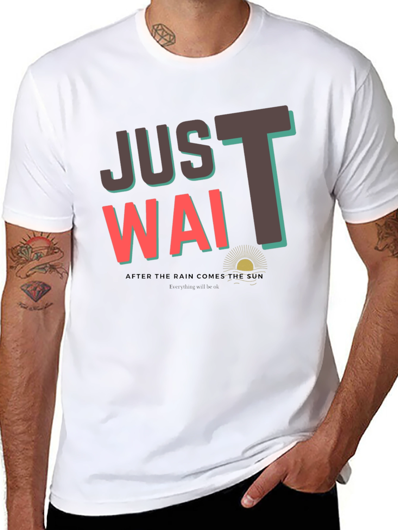 Just Wait T-Shirt - Graphic Tee