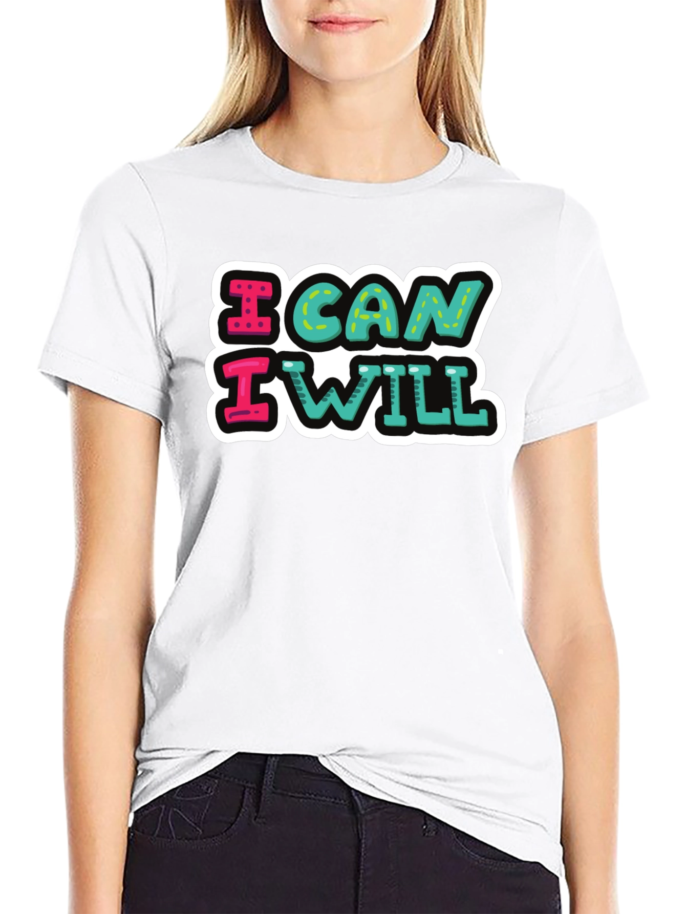 I Can I Will Motivational T-Shirt