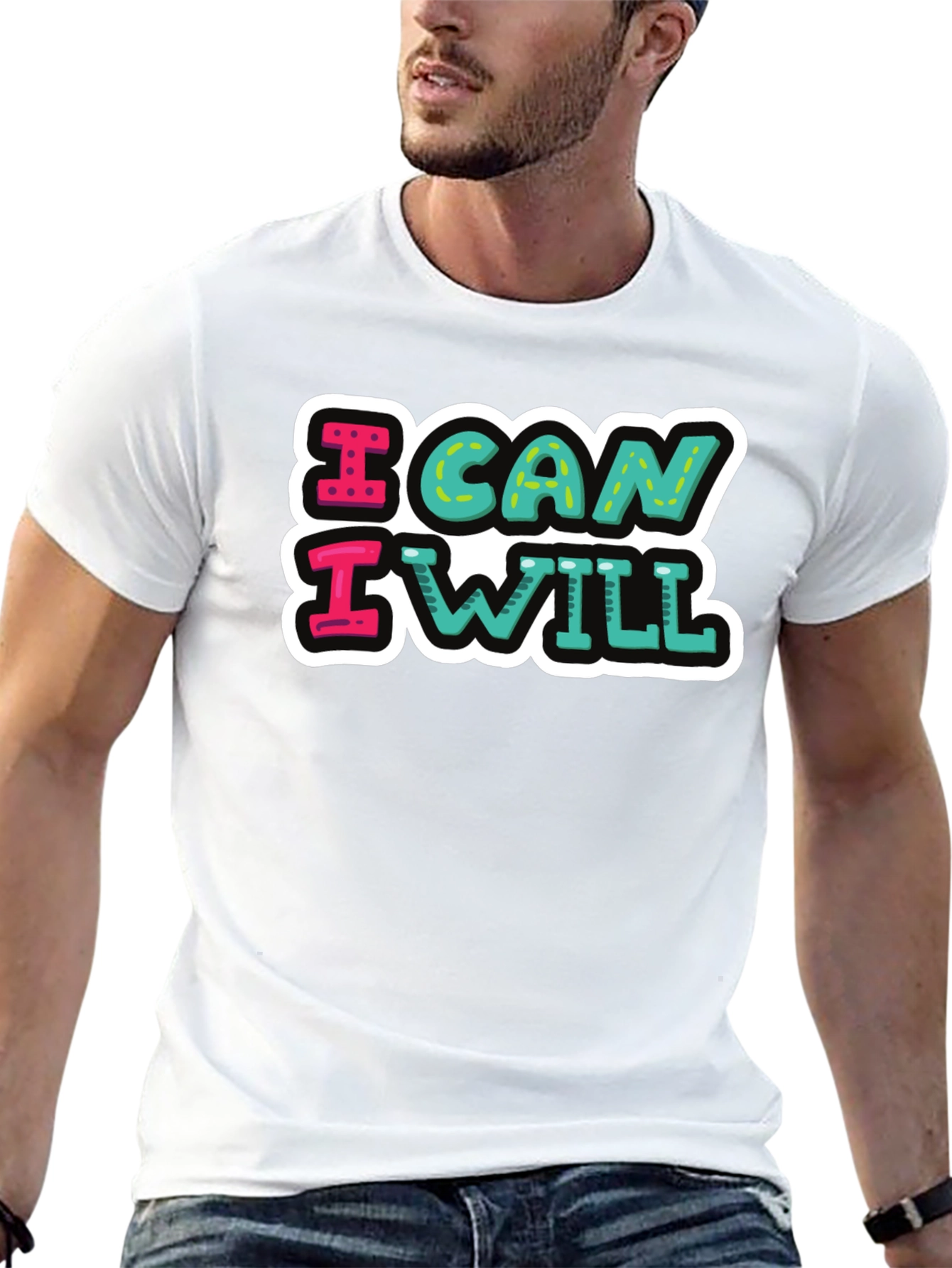 I Can I Will Motivational T-Shirt