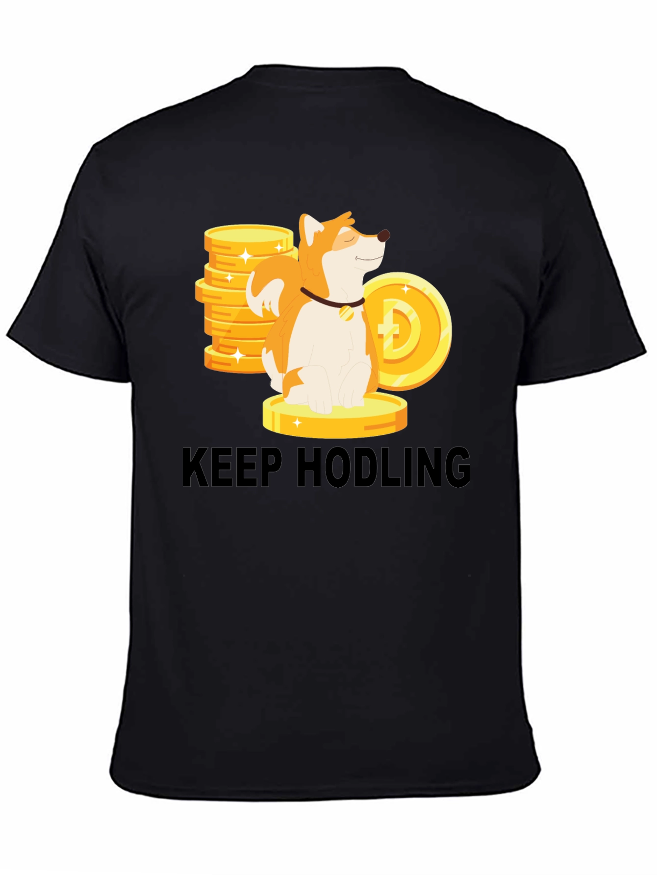 Keep Hodling Dog Crypto T-Shirt