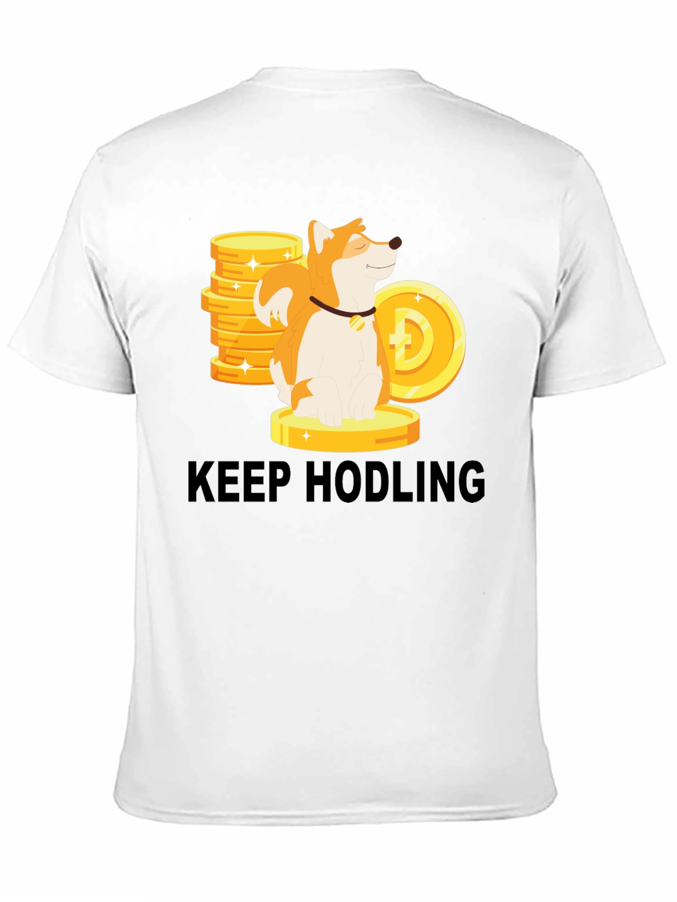 Keep Hodling Dog Crypto T-Shirt