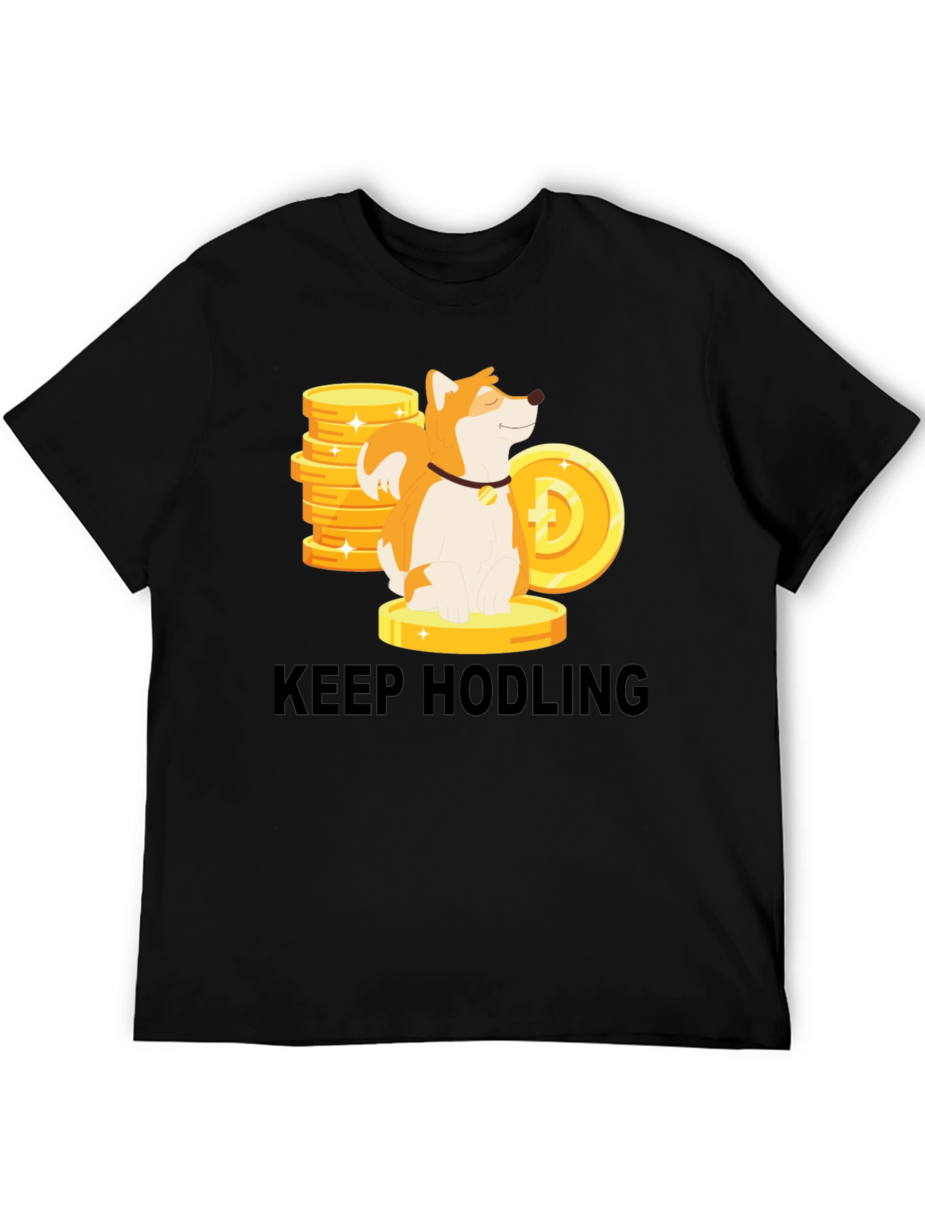 Keep Hodling Dog Crypto T-Shirt