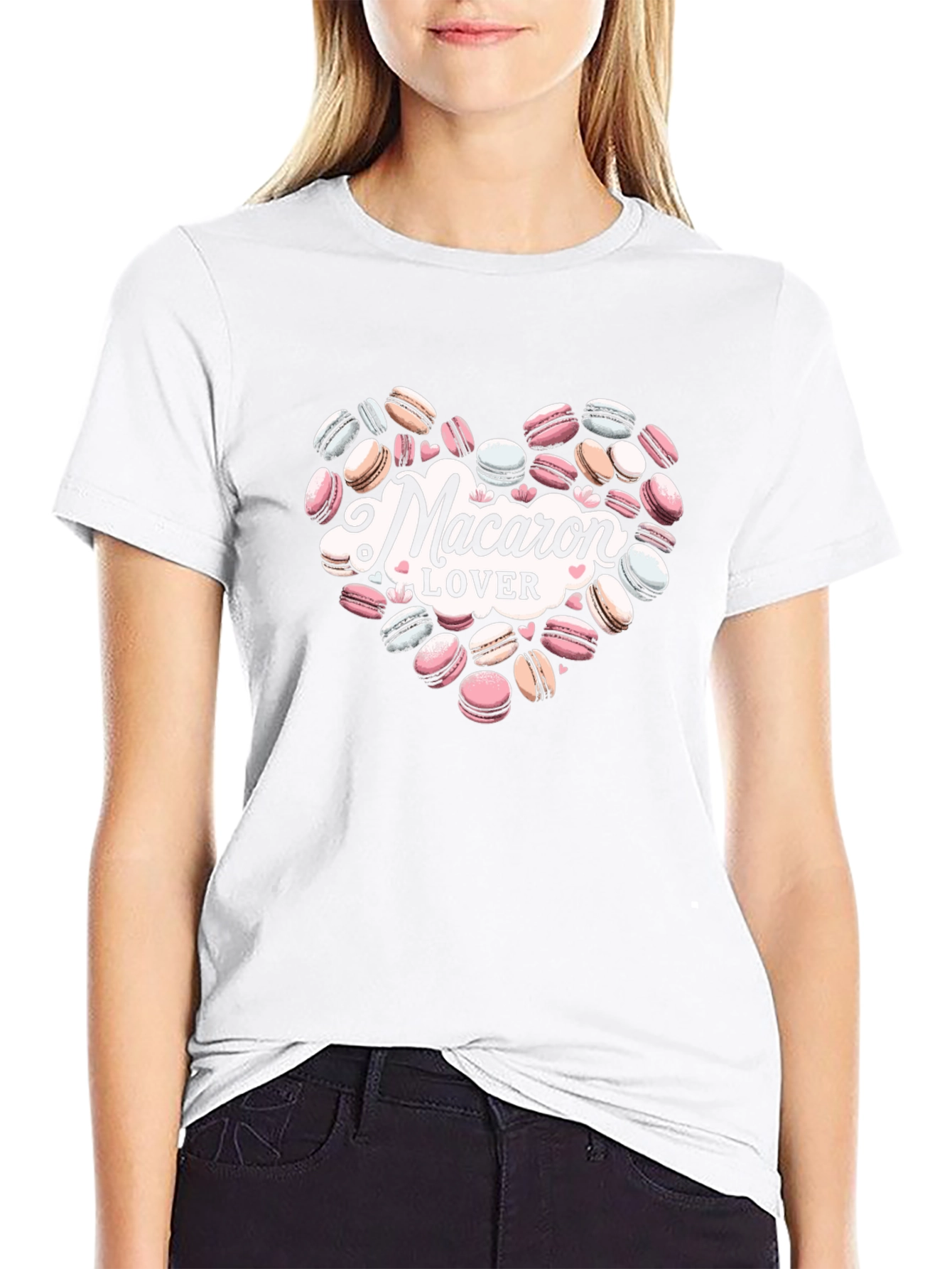 Macaron Lover Graphic T-Shirt