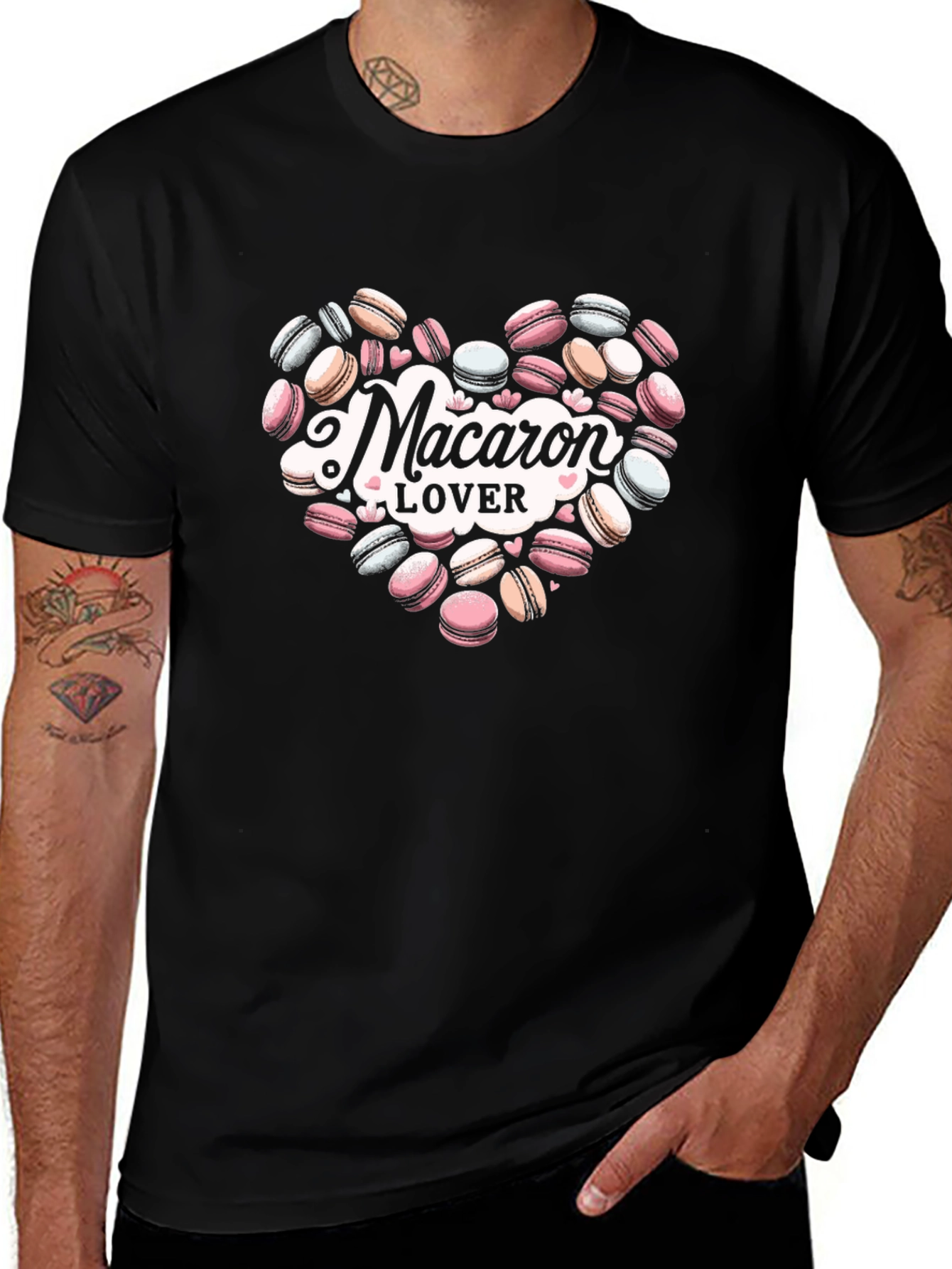 Macaron Lover Graphic T-Shirt