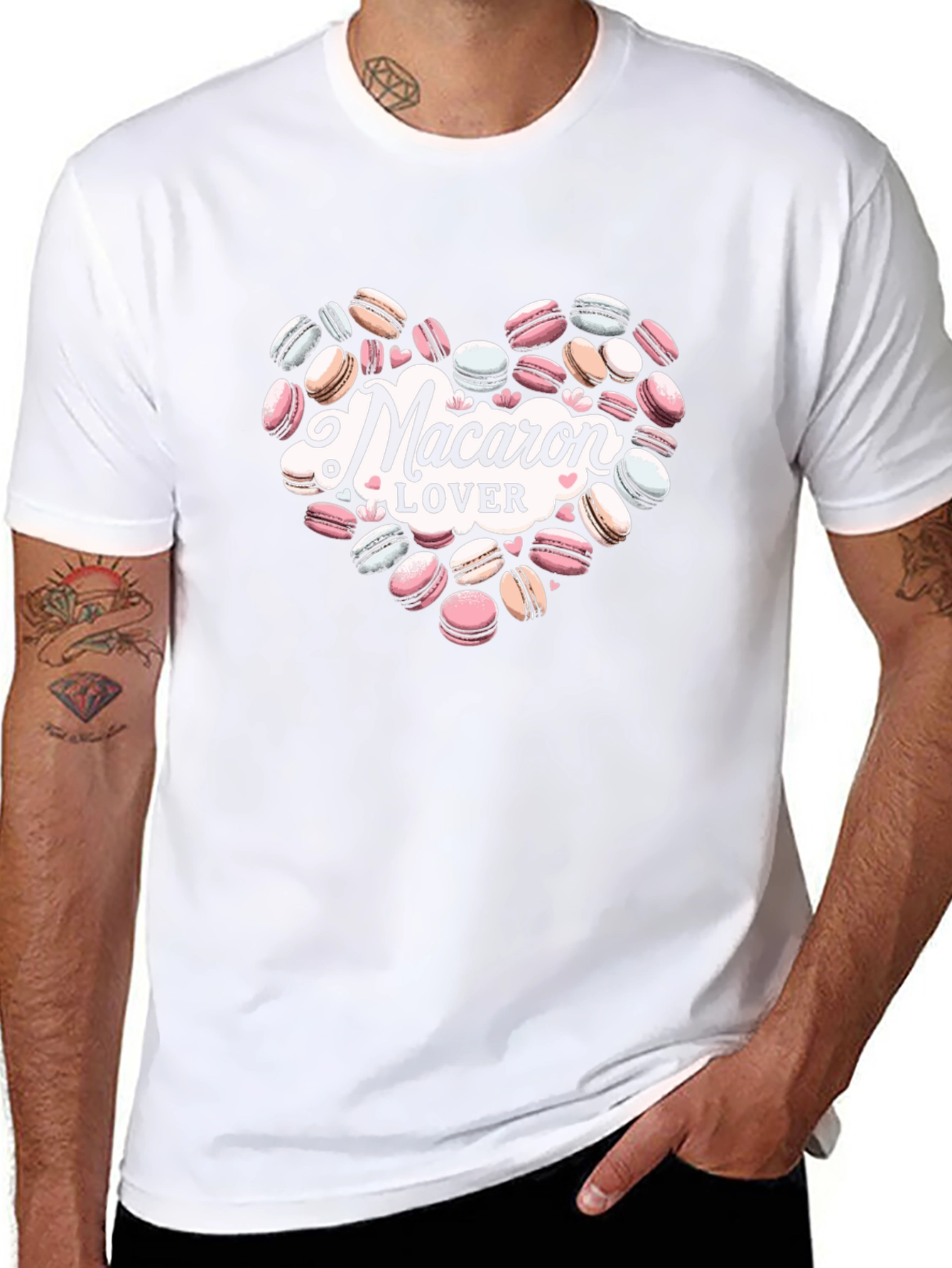 Macaron Lover Graphic T-Shirt