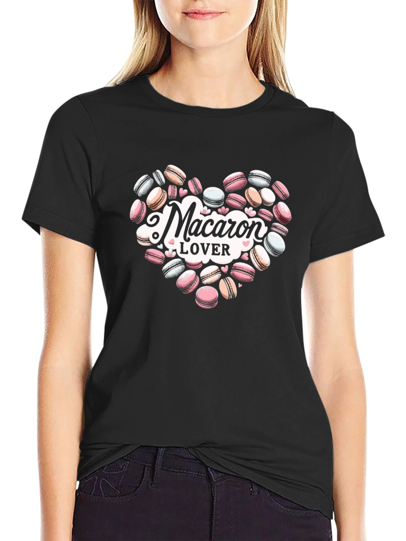 Macaron Lover Graphic T-Shirt